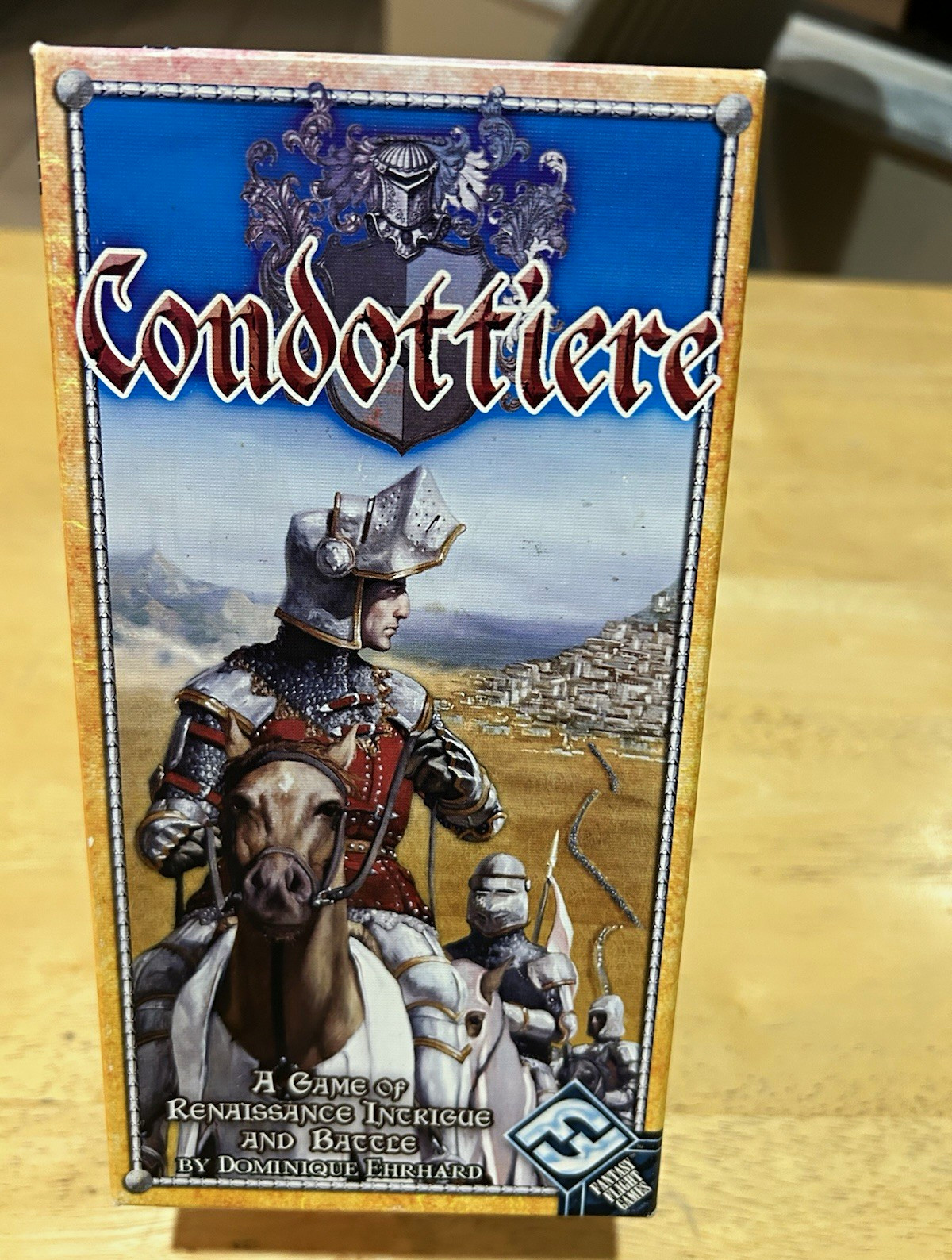 Complete Fantasy Flight Games Condottiere 3rd Ed Renaissance Board Game