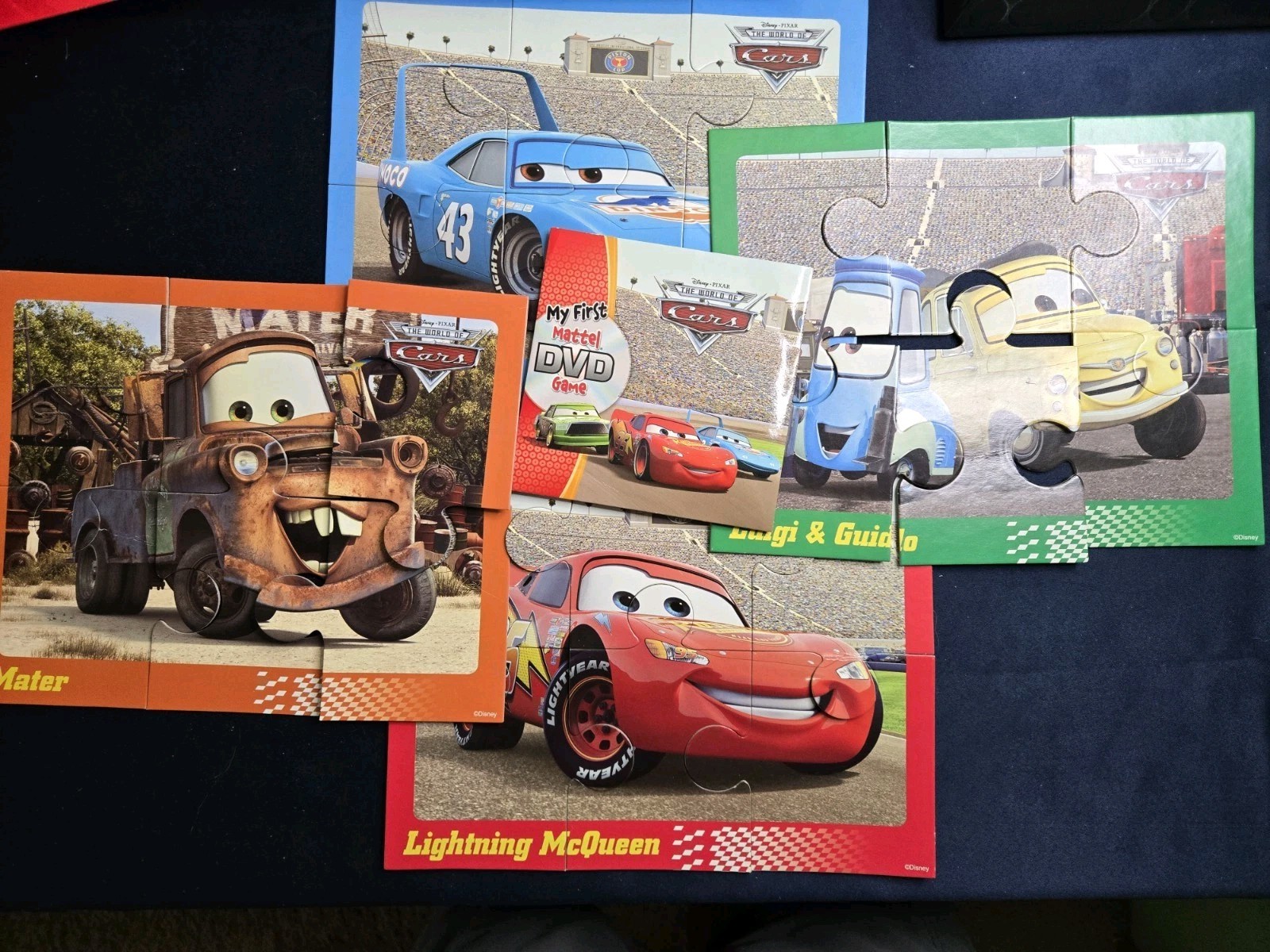 Disney Pixar Cars “My First Mattel DVD Game” by Mattel 2008