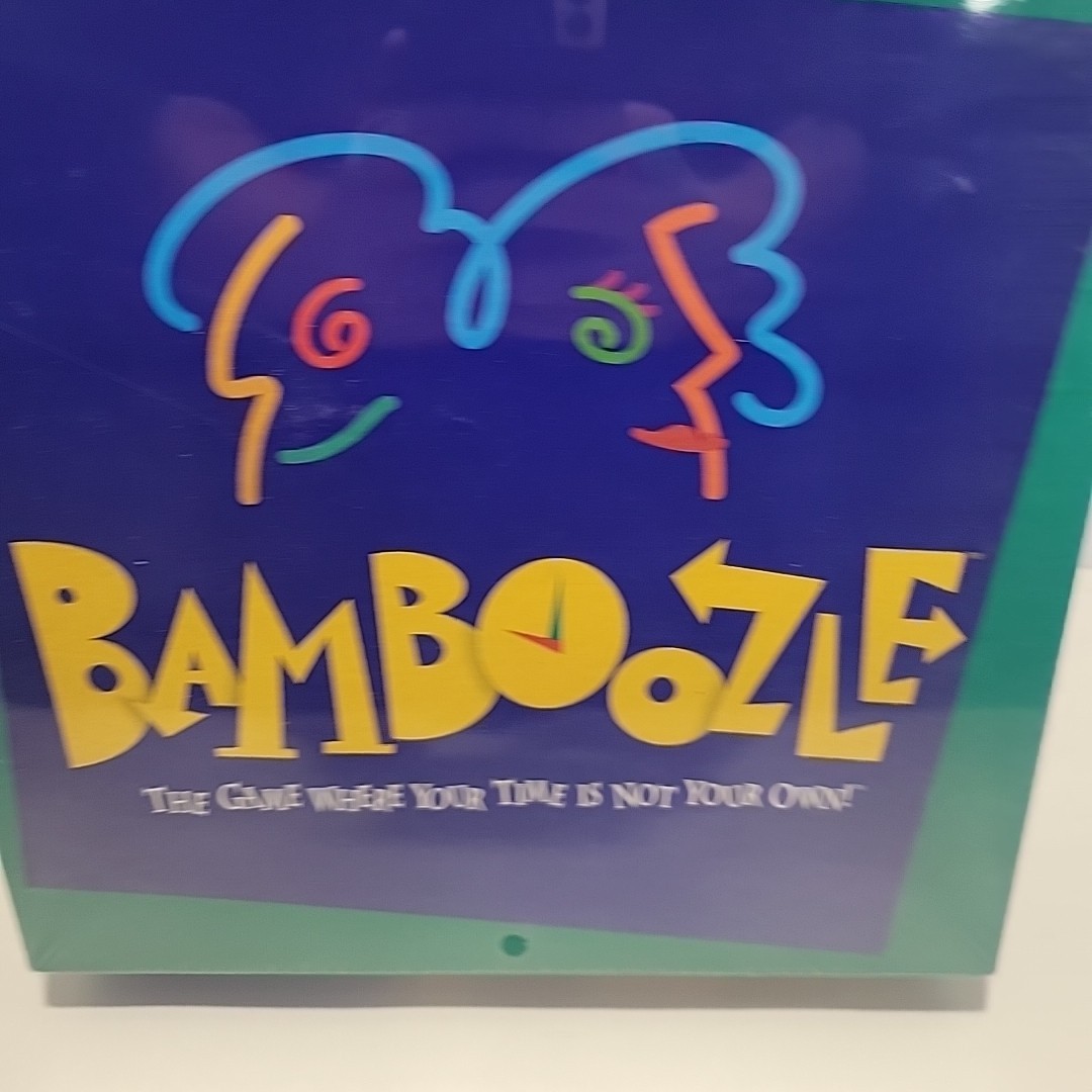 1997 VINTAGE BAMBOOZLE GAME PARKER BROTHERS NEW FACTORY SEALED BORED IDEAS