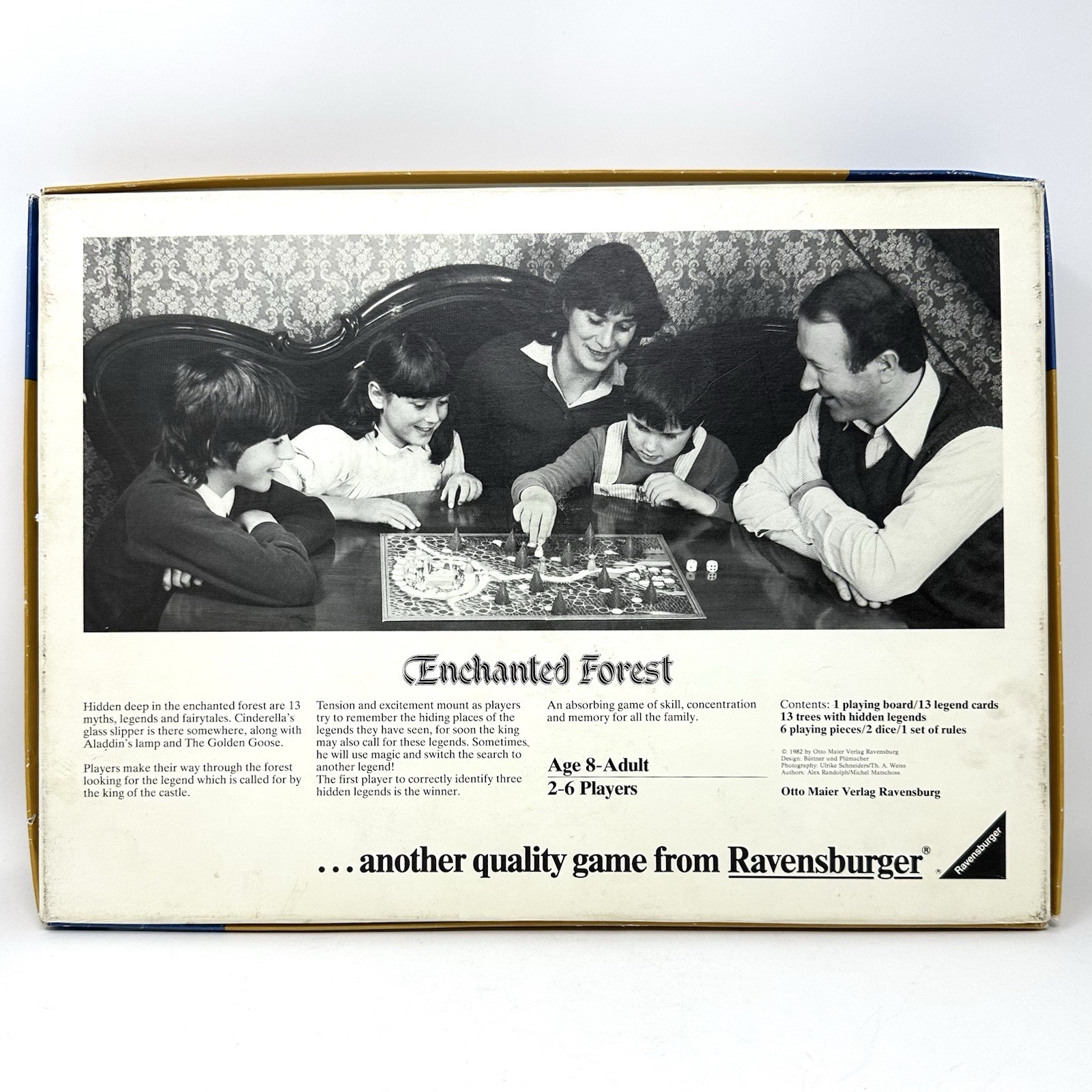 Vintage Enchanted Forest Board Game 1982 Ravensburger West Germany