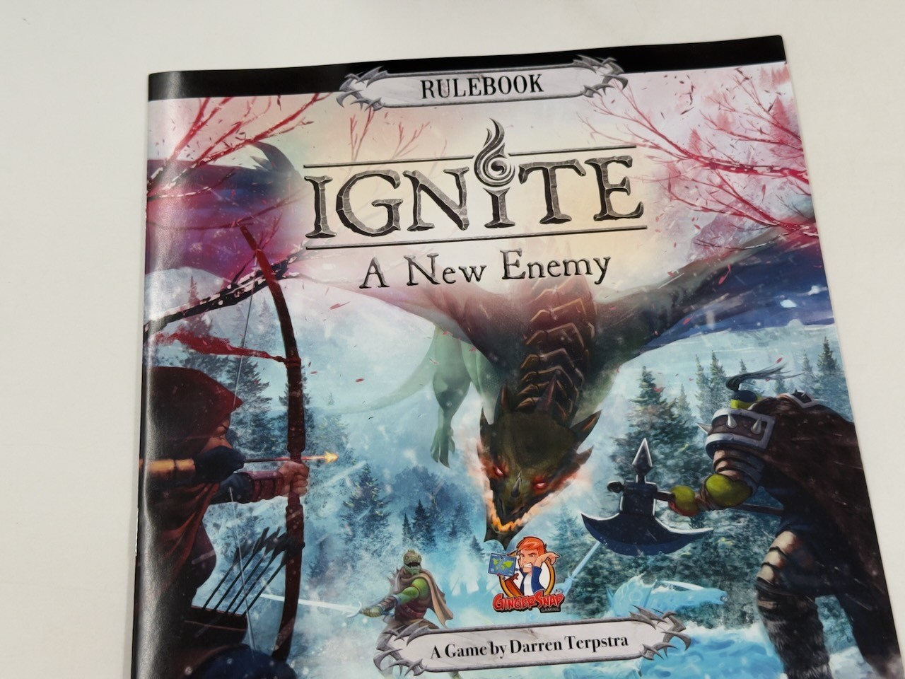 Ignite Kickstarter Boardgame: Base Game, The Freeze & A New Enemy Expansions