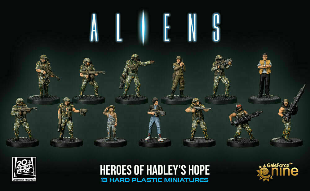 Gale Force 9 Aliens05 30mm Plastic Miniatures: Heroes of Hadley’s Hope (13)