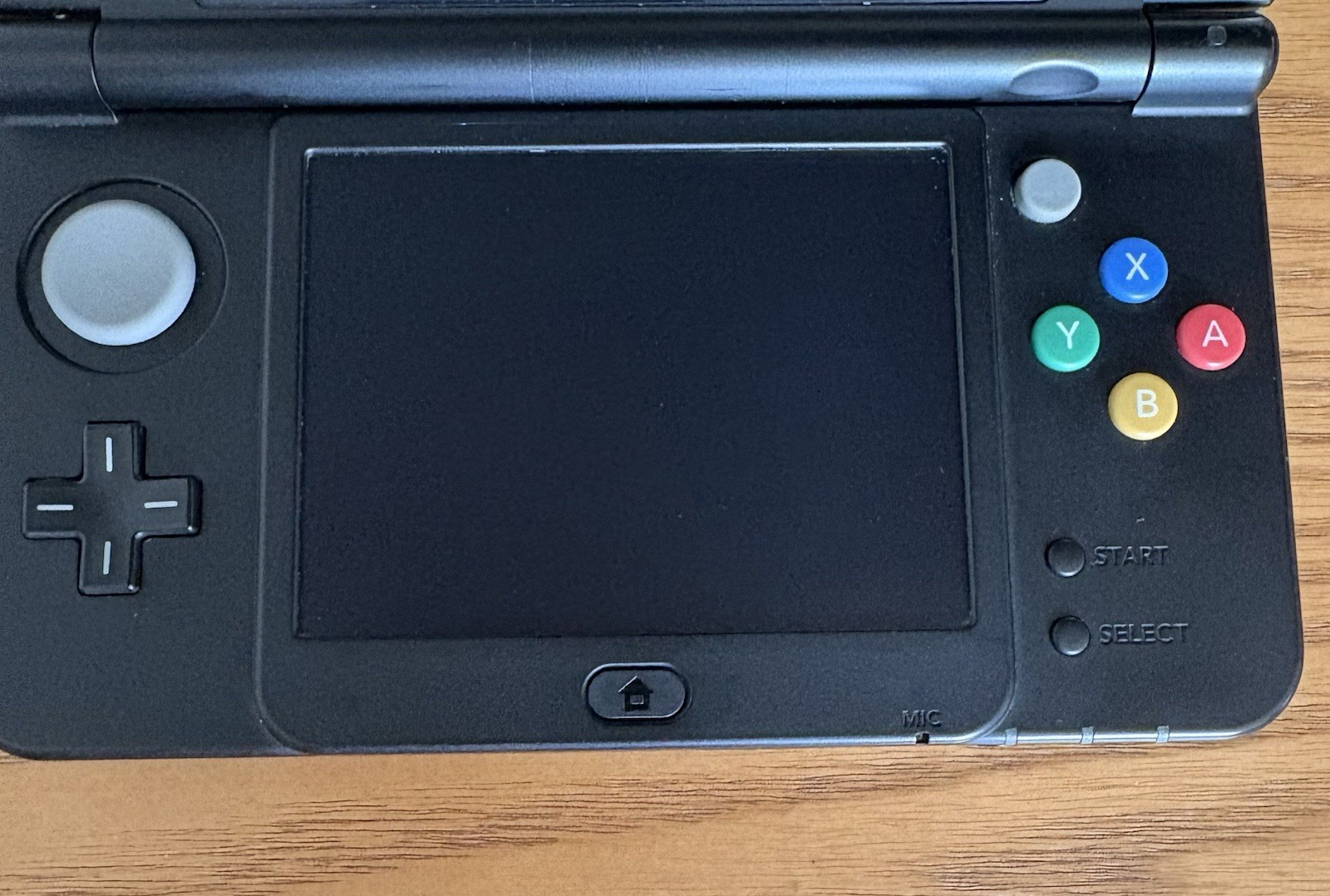 Nintendo new 3DS Black with original touch pen SD 4BG USB cable Used JP version