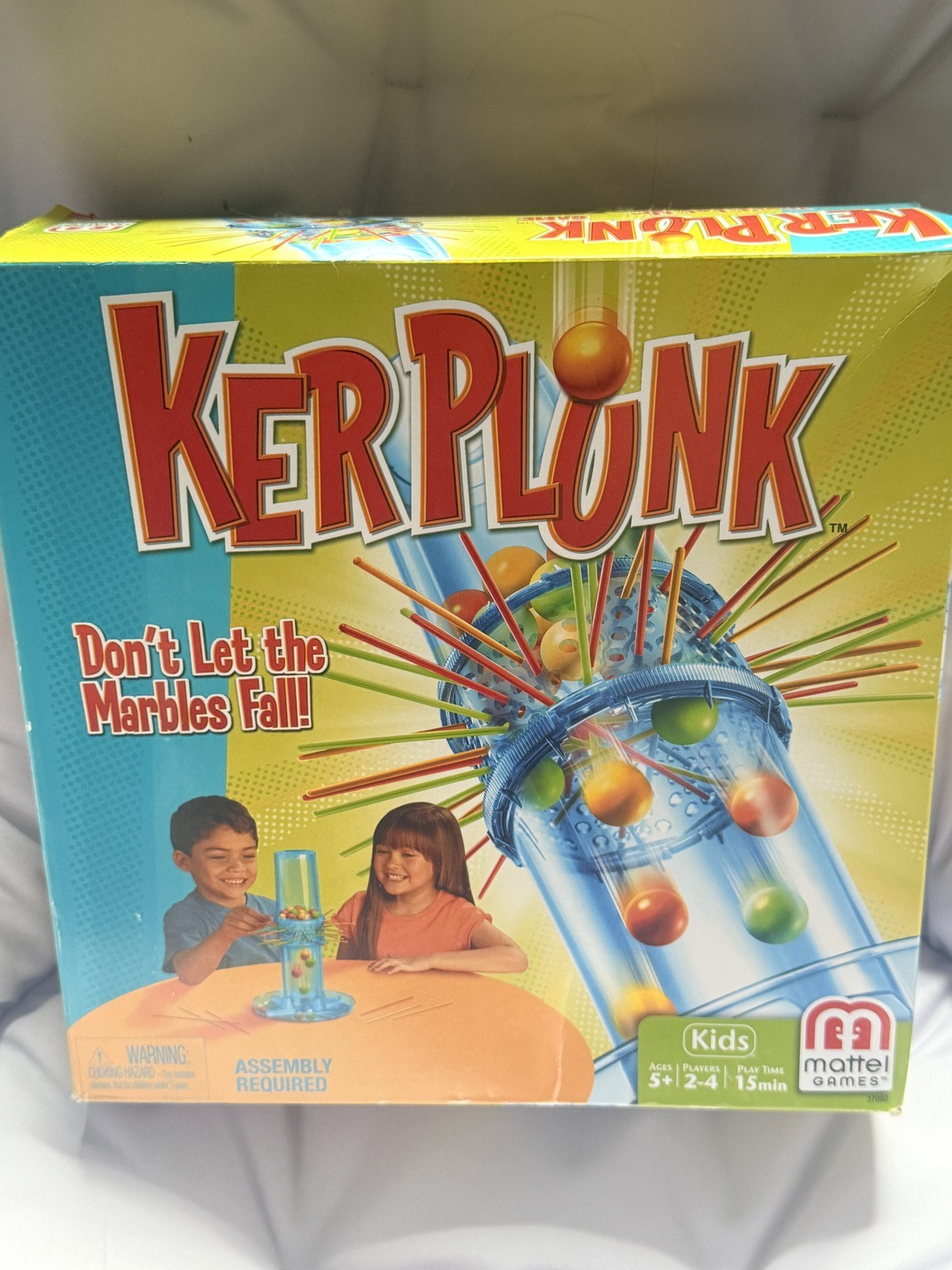 KerPlunk Classic Family Dexterity Game by Mattel Ages 5+ 2-4 Players New Sealed