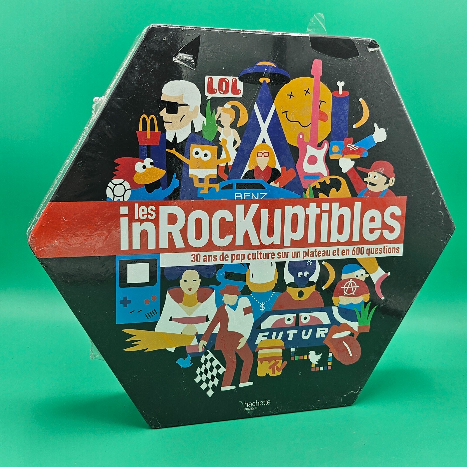 Les InRockuptibles French Culture Art Cinema Board Game BRAND NEW SEALED 2015