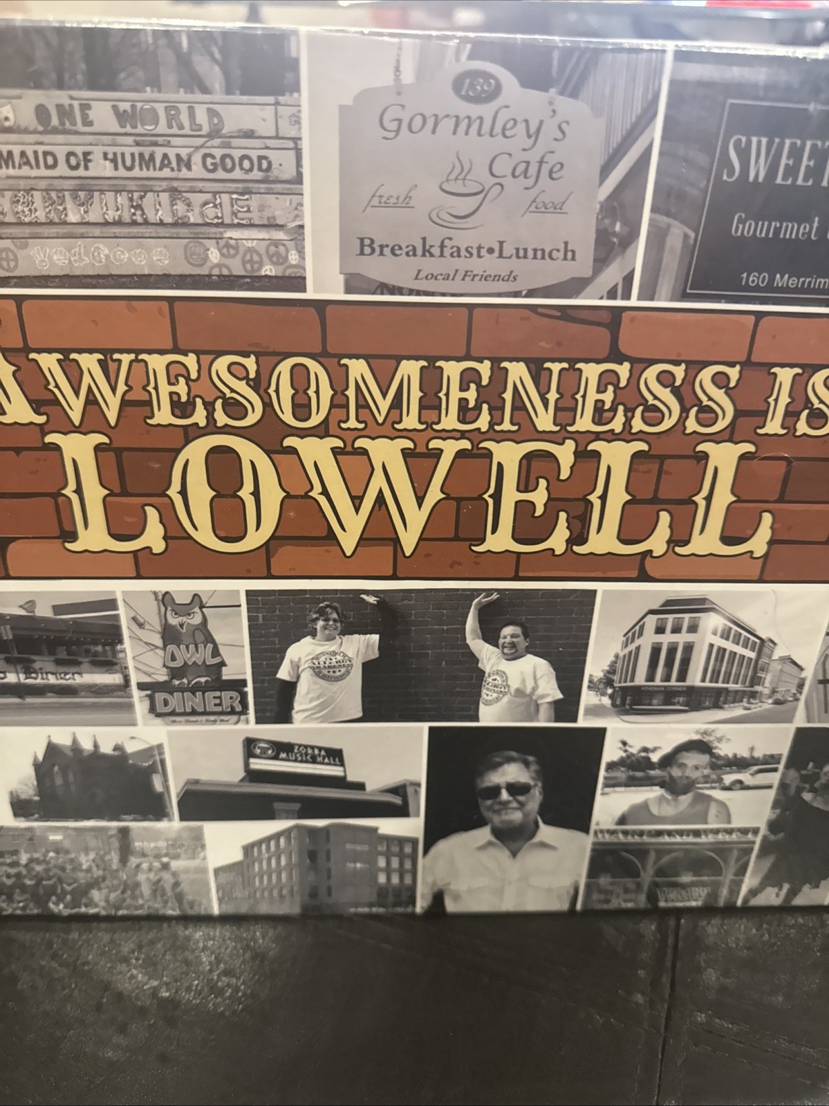 Awesomeness is Lowell Massachusetts Commemorative Board Game NEW 2018 Sealed