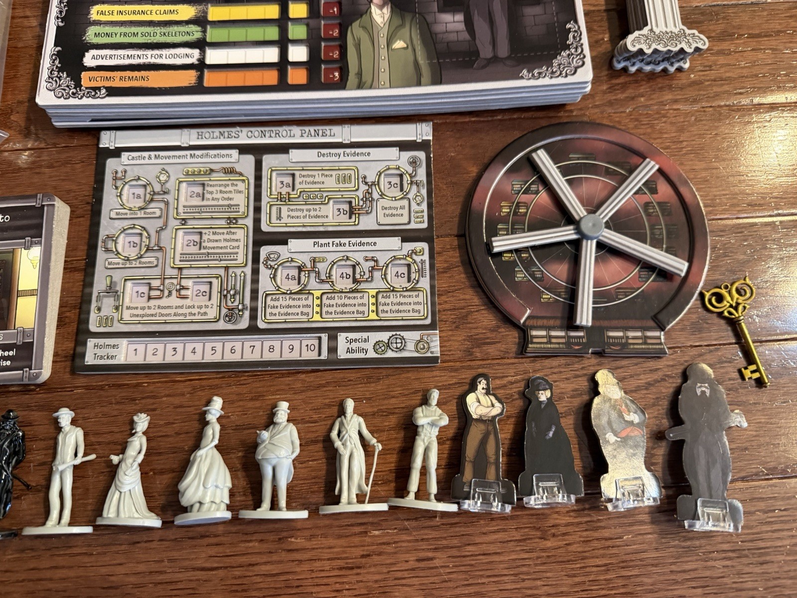 H.H. Holmes’ Murder Castle with 2nd Story edition, Strategy Game. Complete!