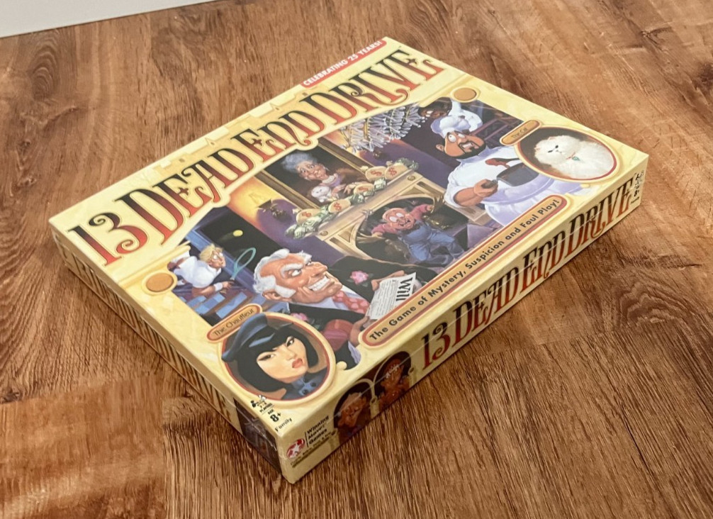 New sealed 13 Dead End Drive Board Game -Family Game Night Kids & Adults