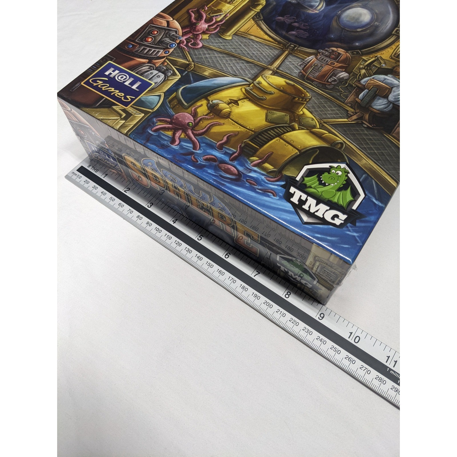 AquaSphere Board Game Stefan Feld TMG Hall Games New Sealed Underwater Strategy