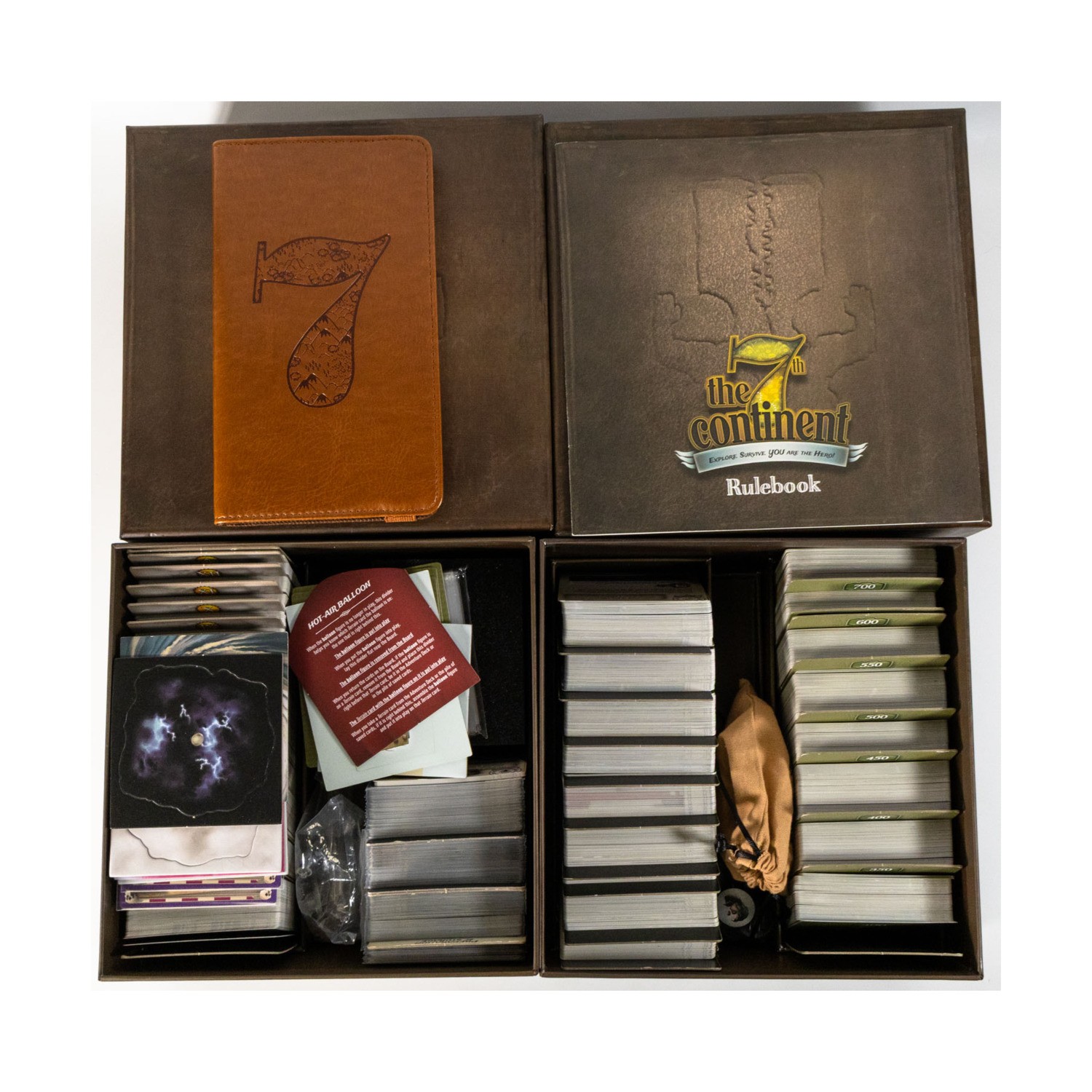 Board Game 7th Continent Collection #60 – Base Game + 3 Expansions + Ex EX/NM