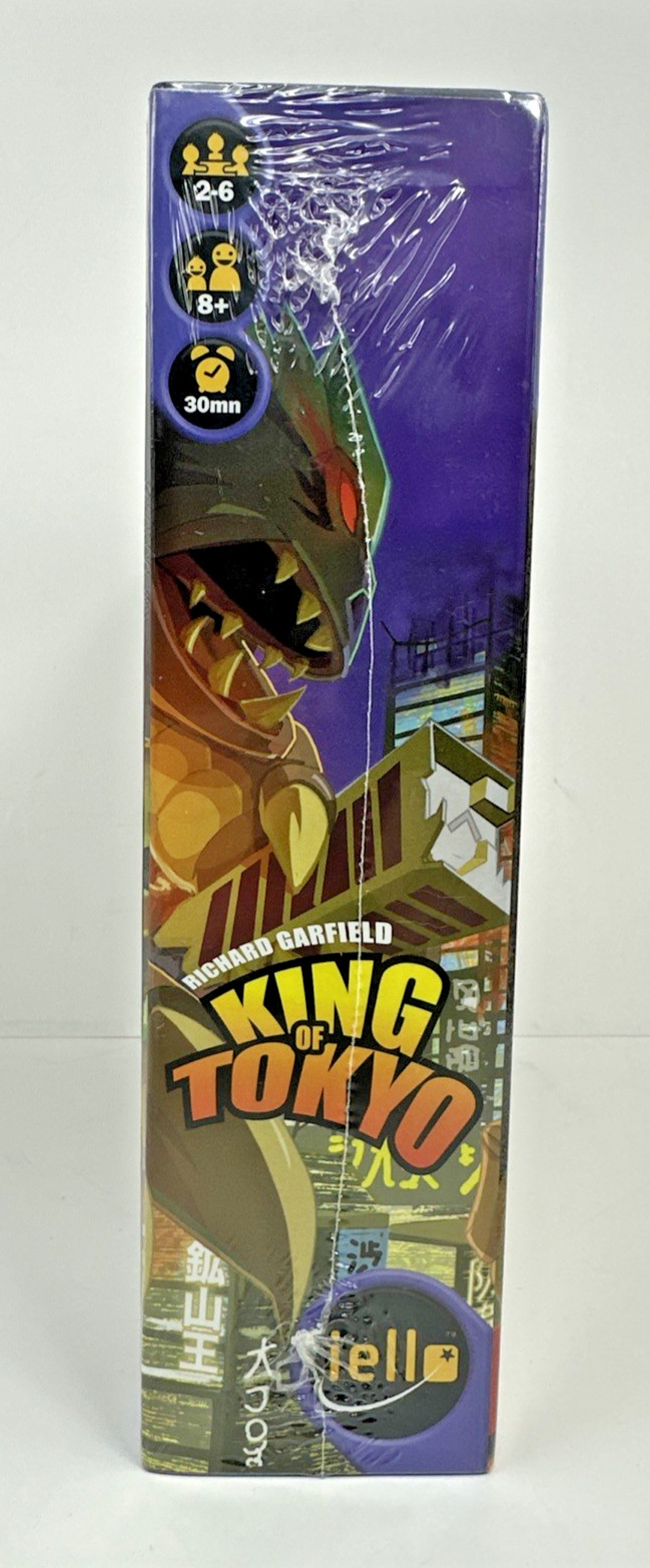 New Sealed King of Tokyo Monster Board Game Richard Garfield 2014 iello Strategy