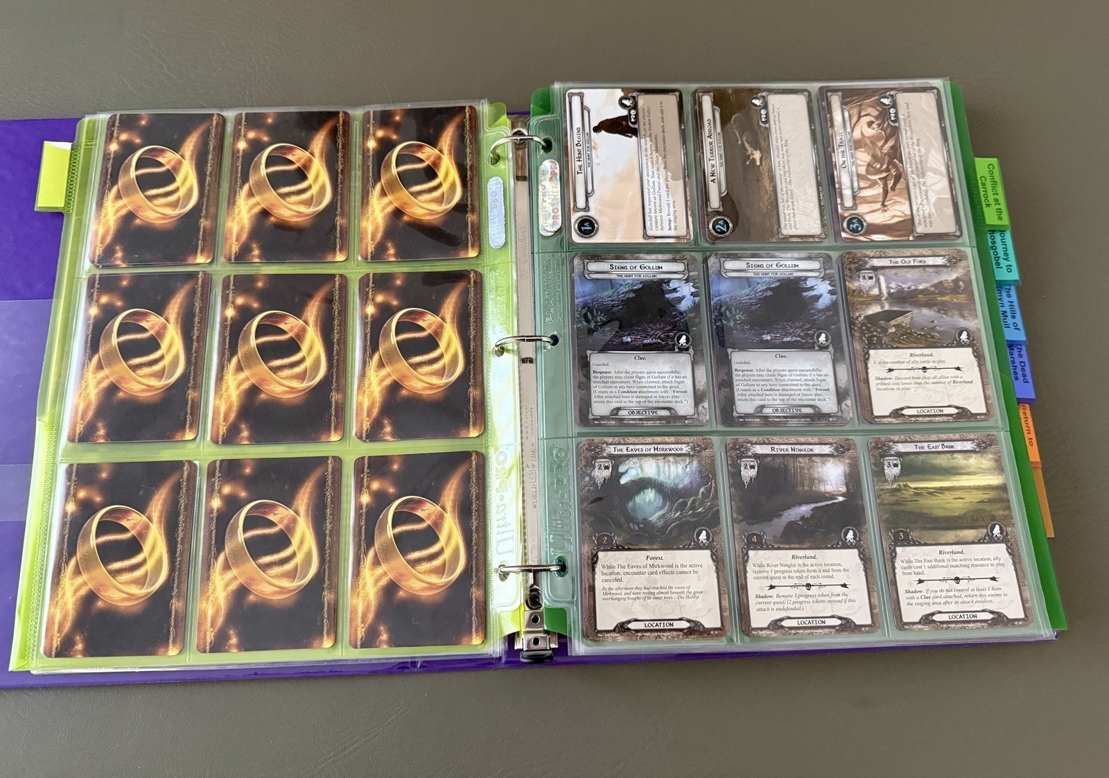 Lord of the Rings LCG Shadows Of Mirkwood FULL Cycle – 6 Adventure Packs – MINT