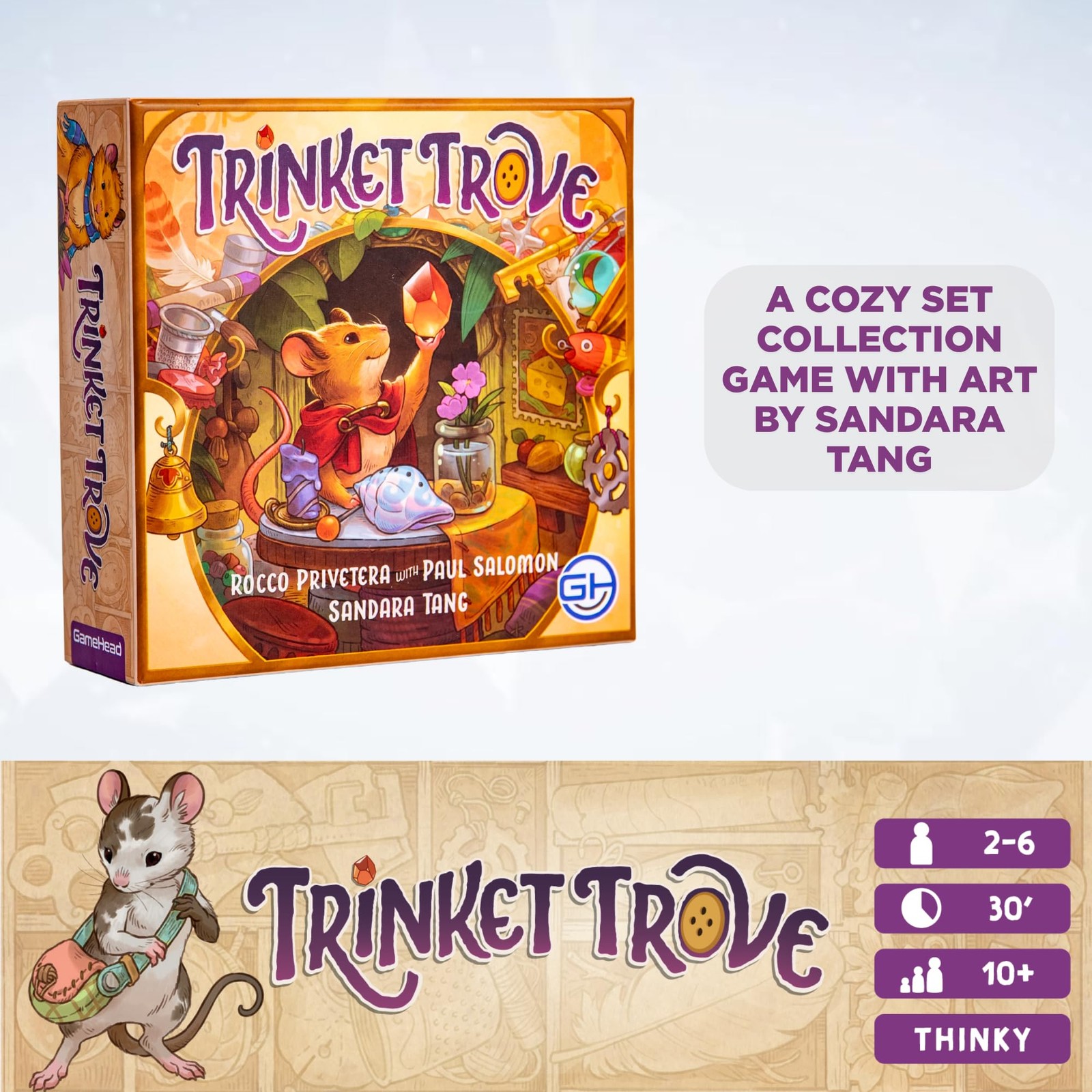 Strategic Card Game for 2-6 Players: Collect & Trade Treasures, 30 Min Play