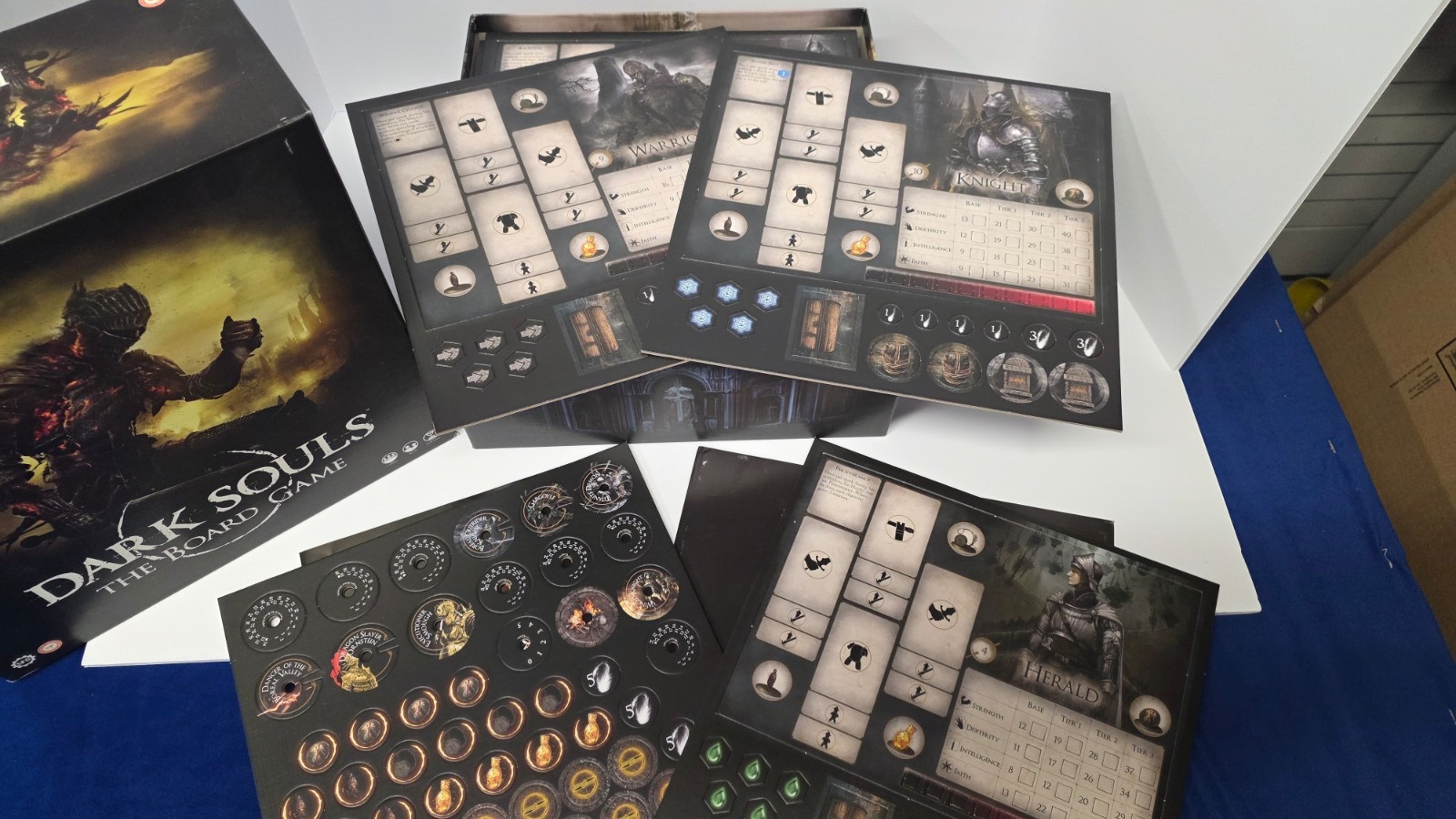 Dark Souls The Board Game – Open Box – Contents Sealed – Unpunched -Never Played