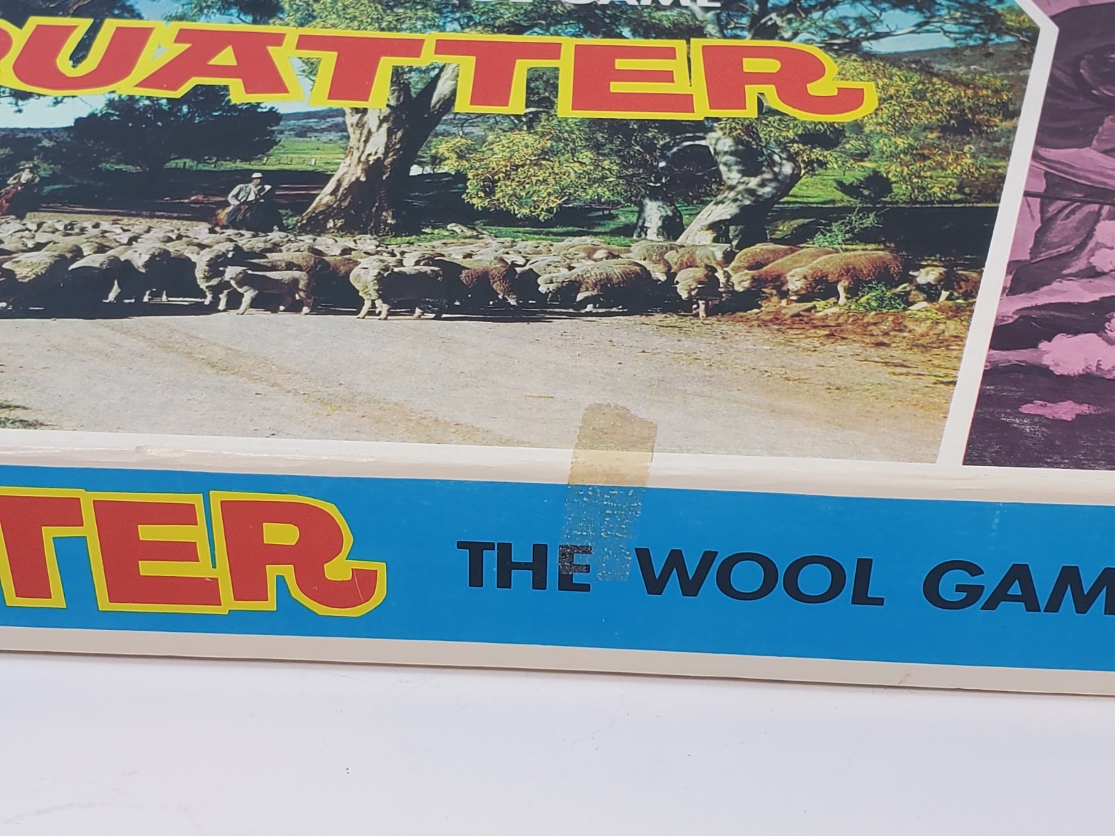 Squatter The Australian Wool Game Vintage Boardgame Sheep Farming