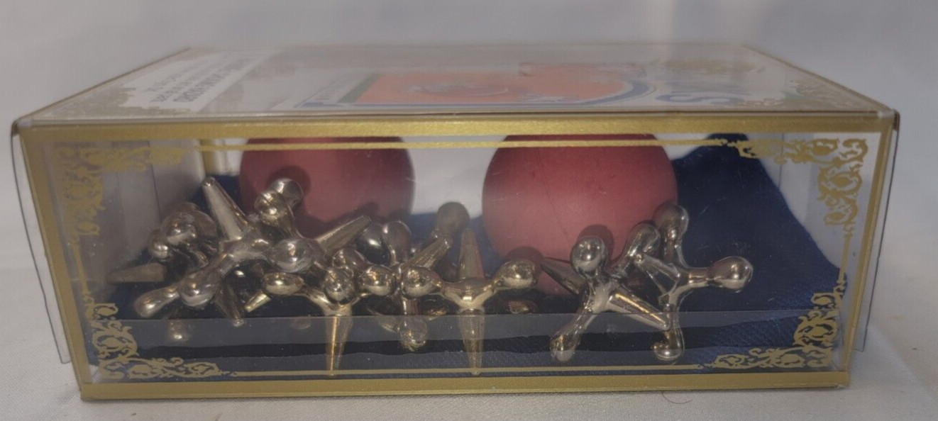 Vintage Jacks Game. Channelcraft Jacks In Original Plastic Case