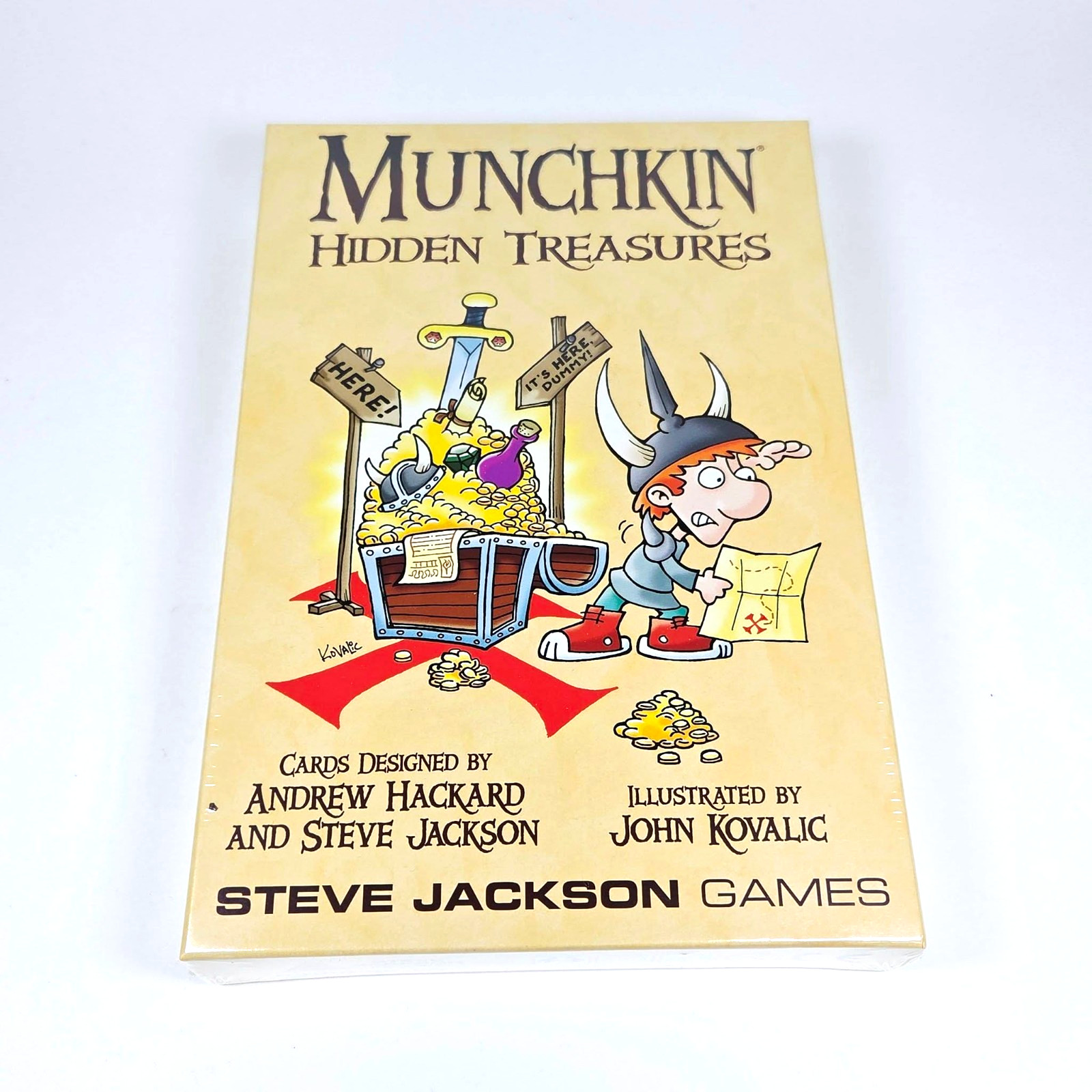 New/Sealed Munchkin Hidden Treasures 1st Edition 1st Printing Expansion Pack