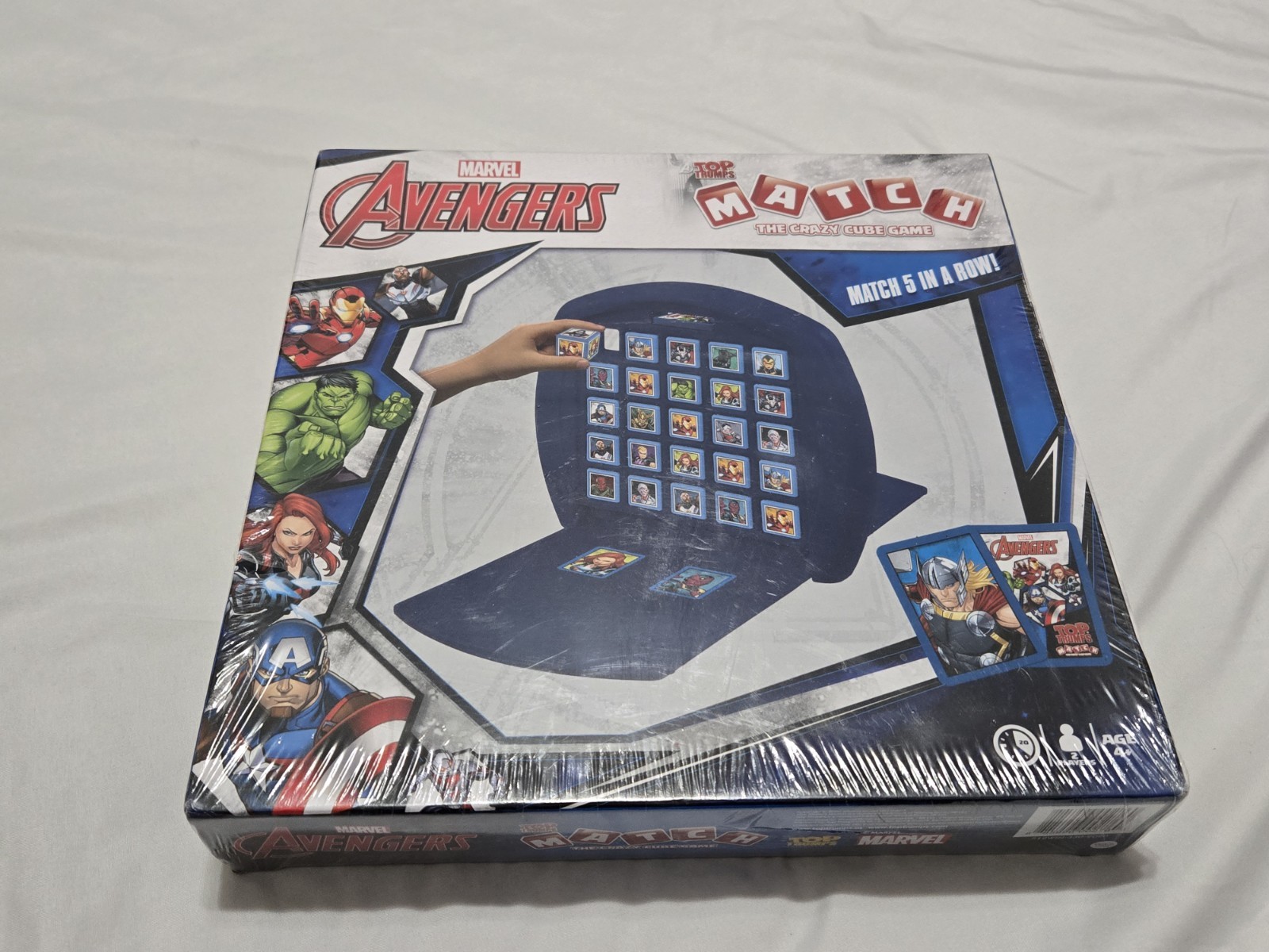 Marvel Avengers Match The Crazy Cube Game 2 Player Kids New!