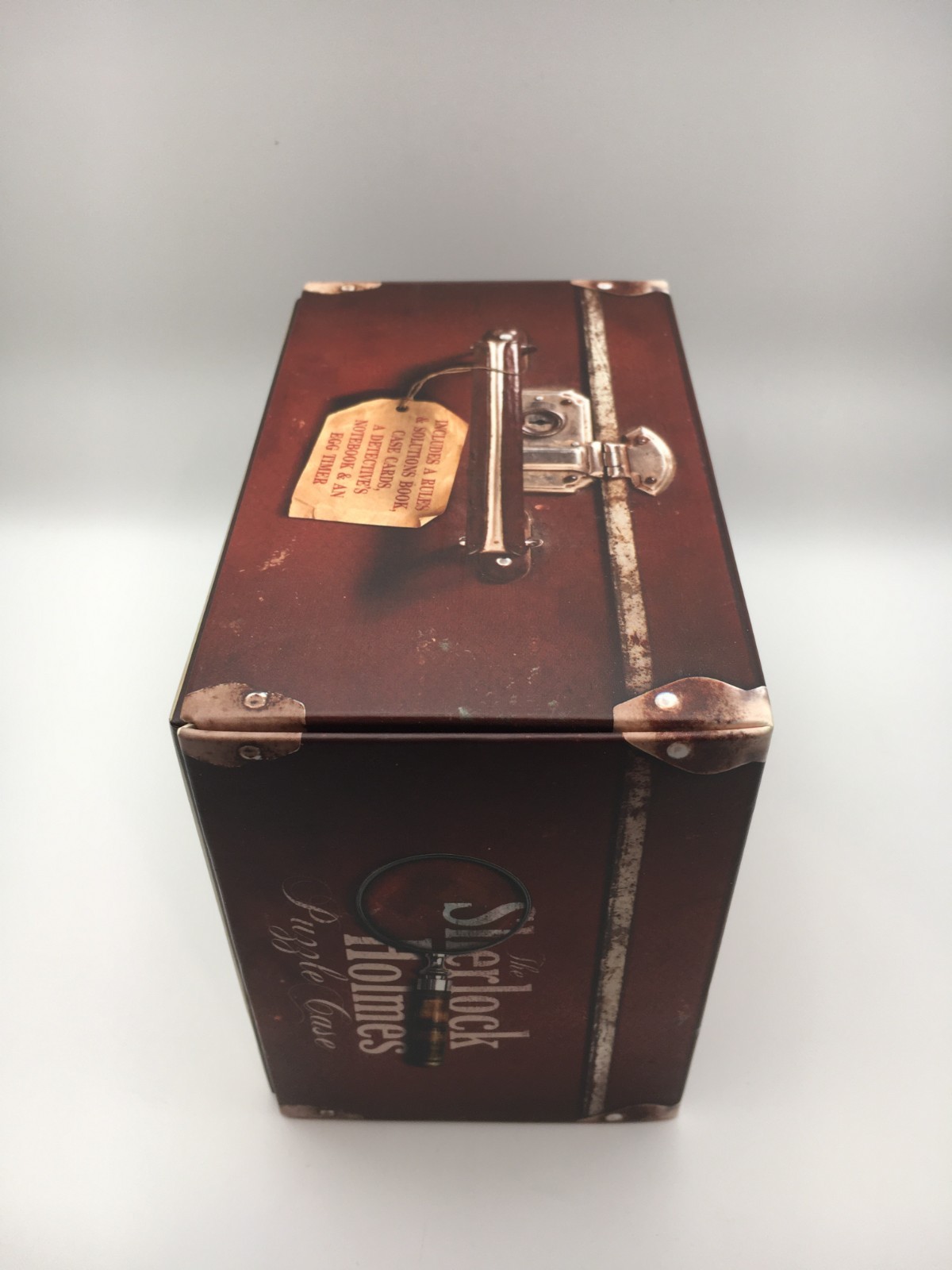 Sterling Sherlock Holmes Puzzle Case Game (120 Enigmas) w/ Box – Complete