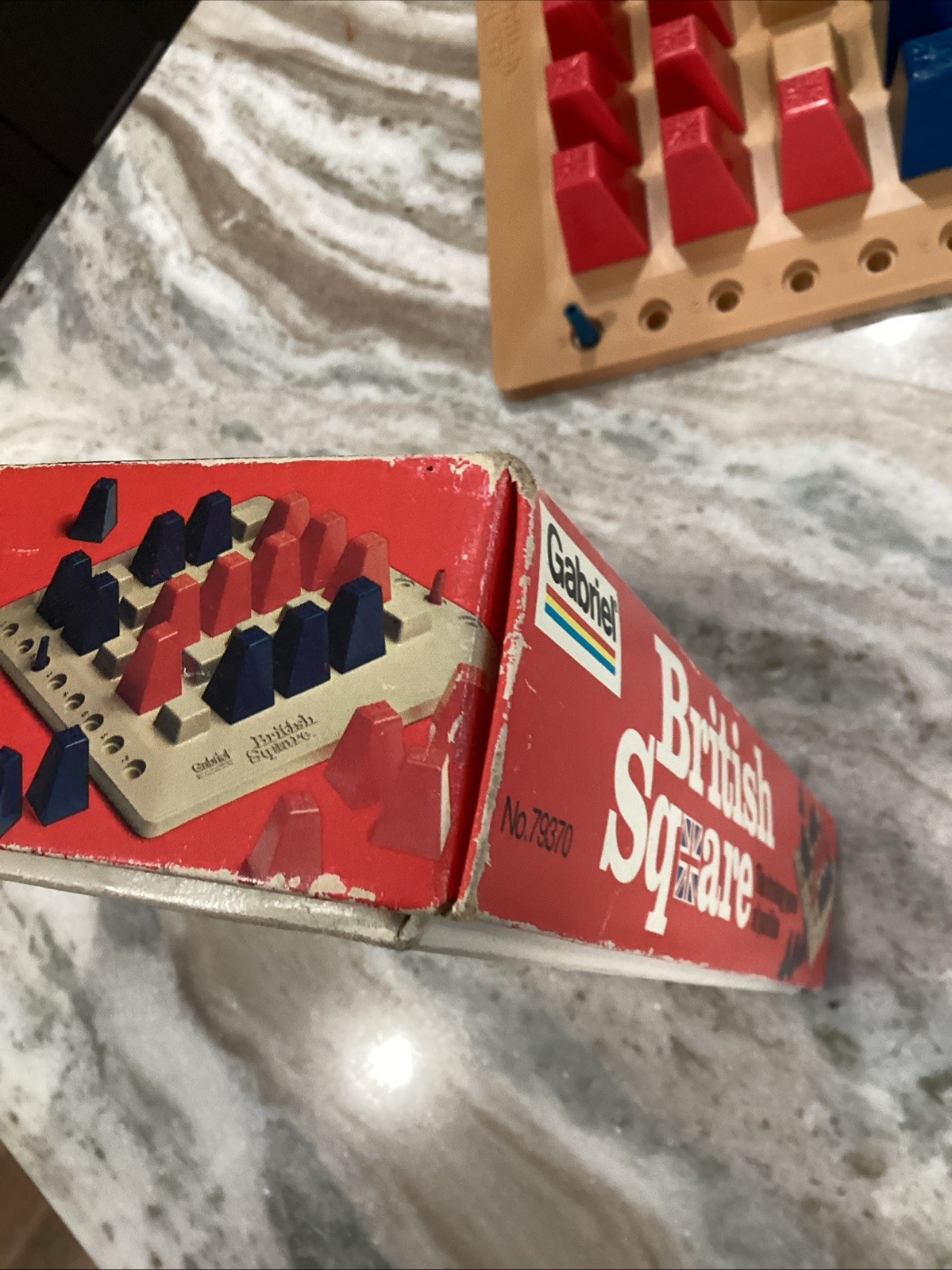 British Square Strategy Board Game/Gabriel/complete vintage