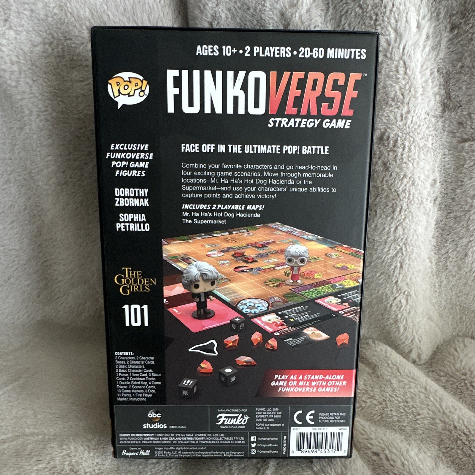 Funko Games Funkoverse Strategy Game The Golden Girls 101 Exclusive Pop! 2P