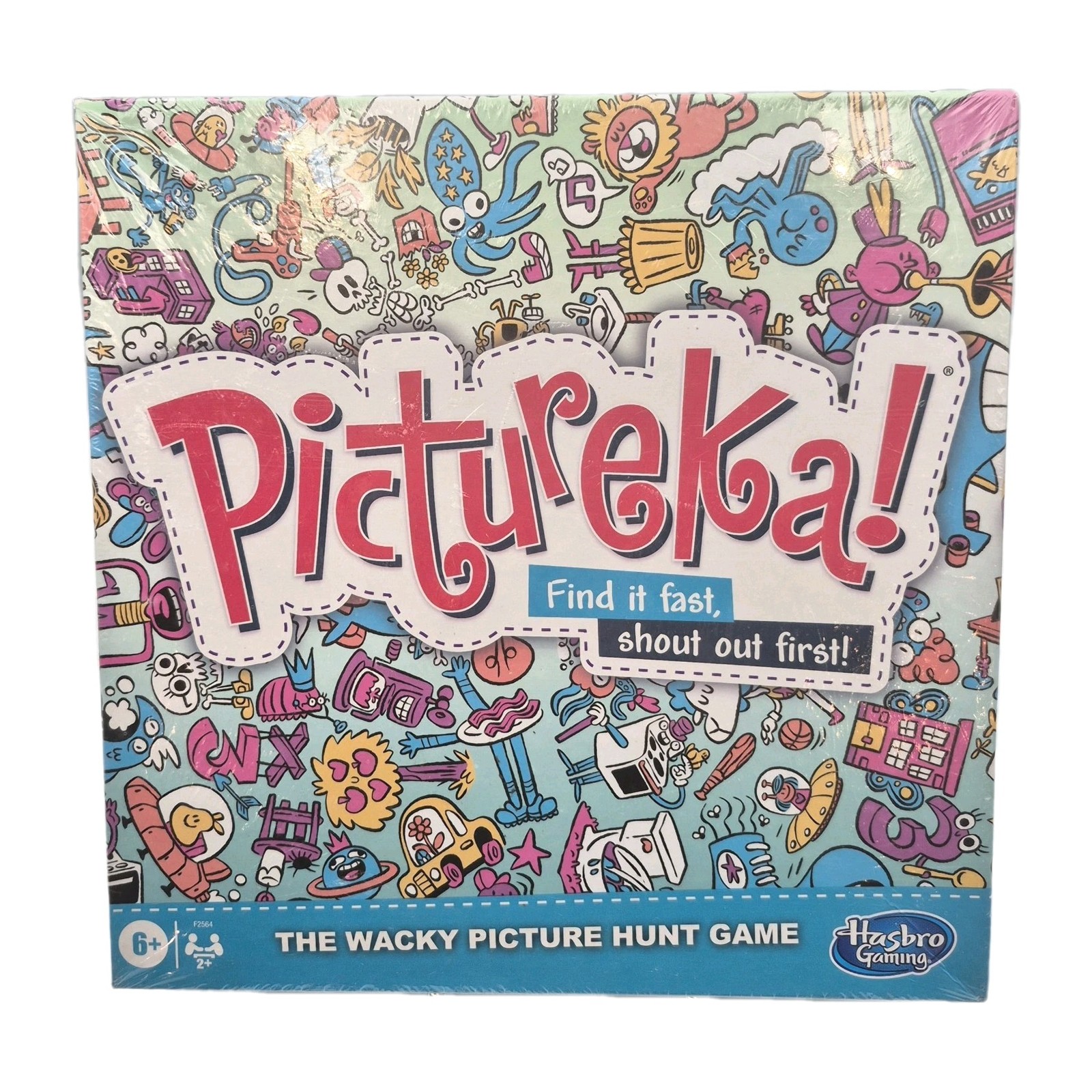 Hasbro PICTUREKA Wacky Picture Hunt Game 2+ Players Ages 6+ New Sealed 2021