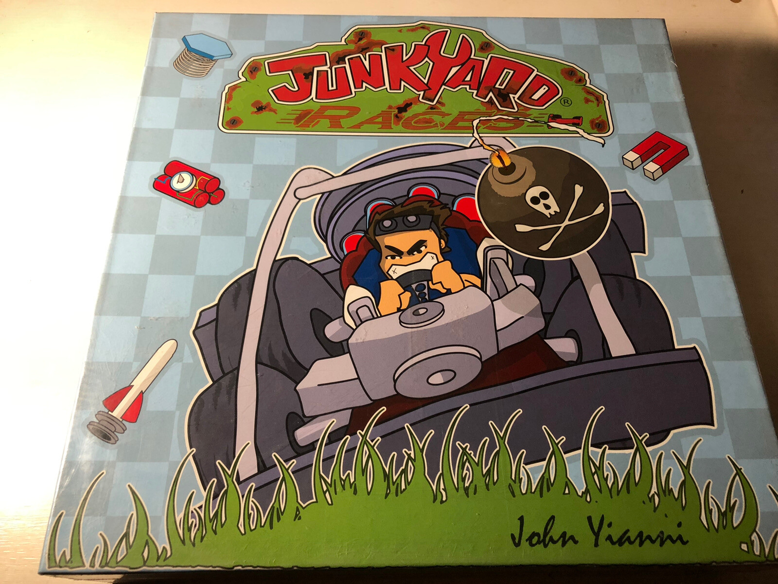 Junkyard Races Board Game (2010) NEW Gen 42 Games Racing/Set Collection