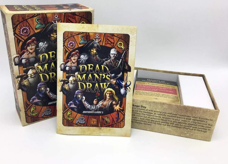 Mayday Games Dead Man’s Draw (2-4 Player Press Your Luck Filler Game)