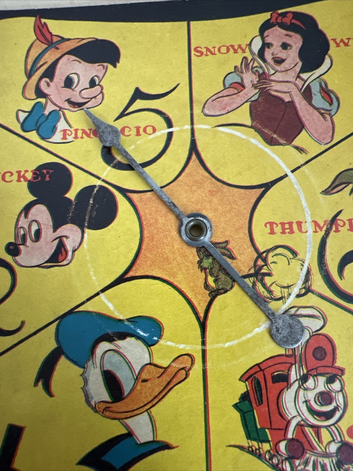 Vintage 1950s – 60s? Journey Through Disneyland Board Game Ontex No. 522 Scarce!