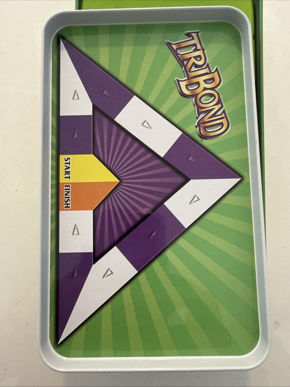 TriBond Game 100% Complete 2004 Travel Version Metal Tin 2-6 Players 12 Years +