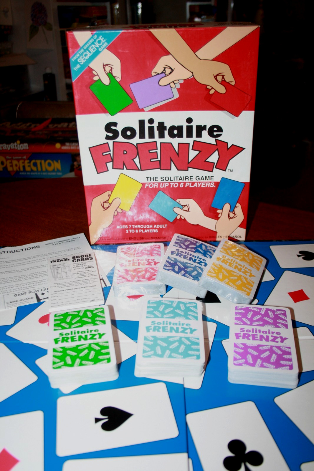 Solitaire Frenzy – The Solitaire Card Game for Up to 6 Players – Jax 2002