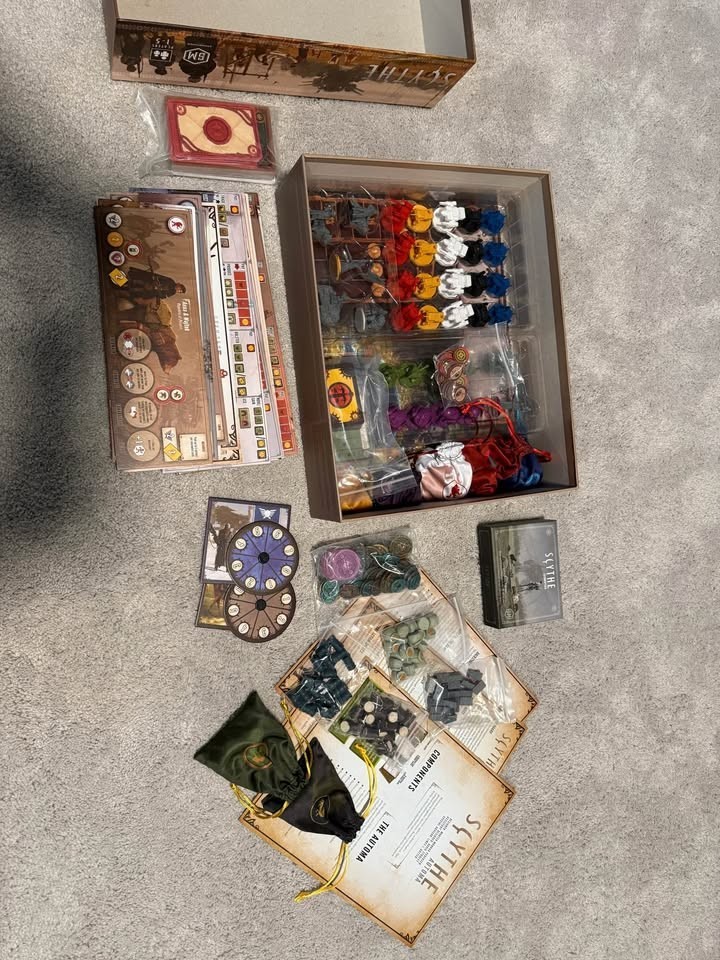 STM600 -Scythe board game bundle in excellent condition