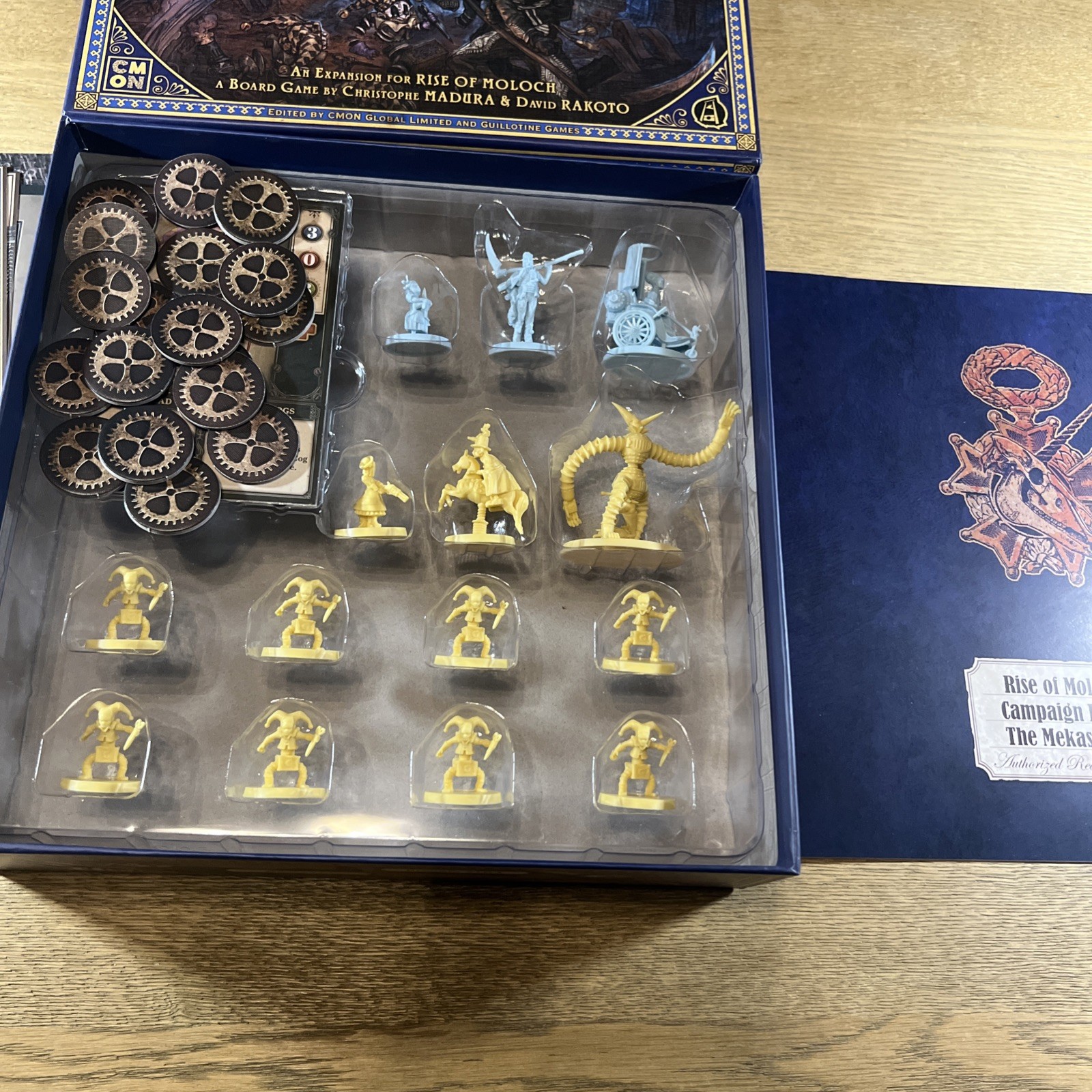 CMON The World of SMOG: Rise of Moloch – Huge KS Lot; great condition, extras