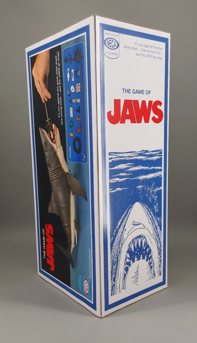 The Game of Jaws 50th Anniversary Edition Neca Reel Toys NIB