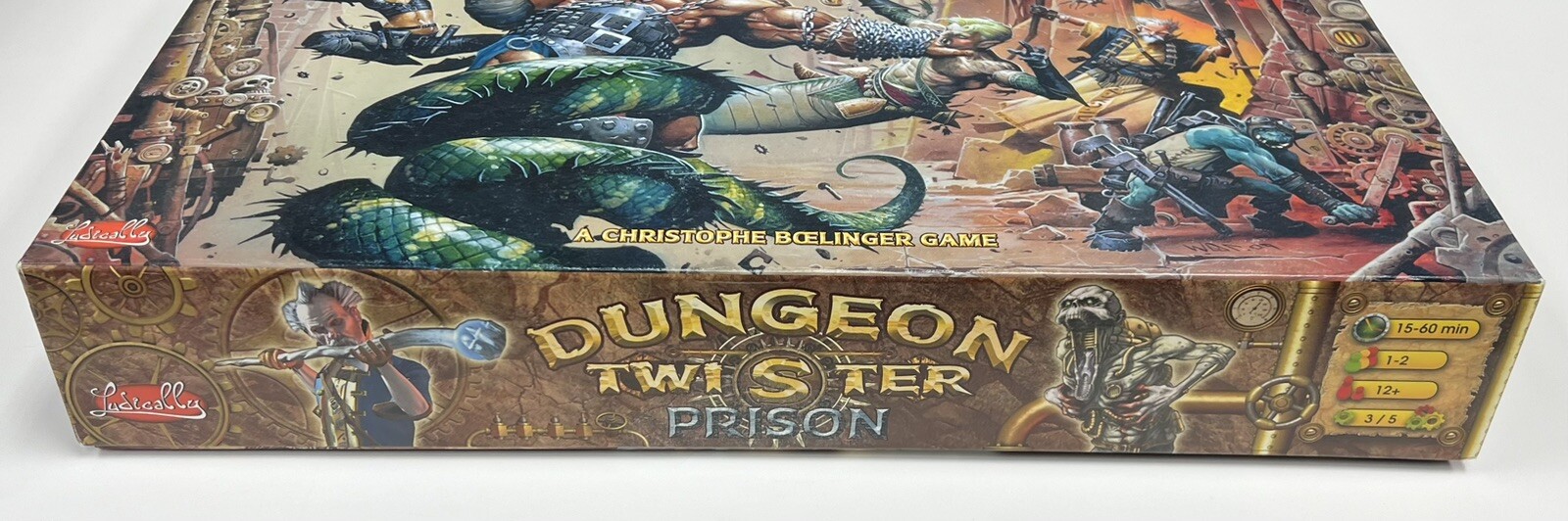 Dungeon Twister Prison Board Game Ludically Christophe Boelinger Game Brand New