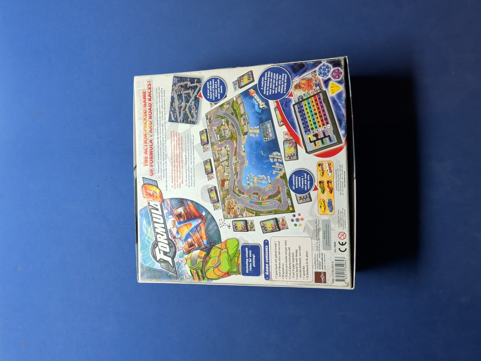 Asmodee Formula D Board Game Plus Extra Set Of Dice