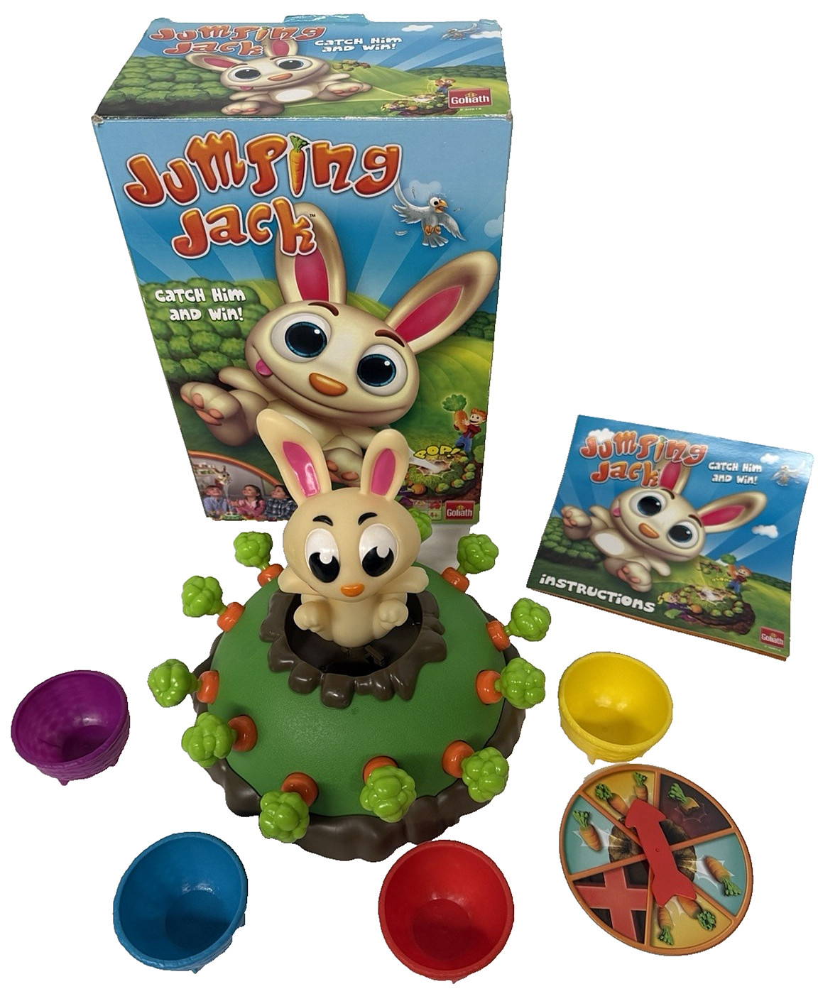 Jumping Jack Childrens Game 2015 Goliath COMPLETE