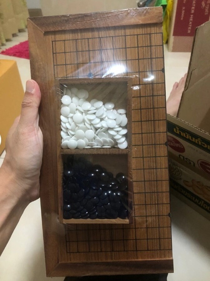 12″ Go Game Wooden Chinese Board Game Complete Set Included Stones, Boxes DHL