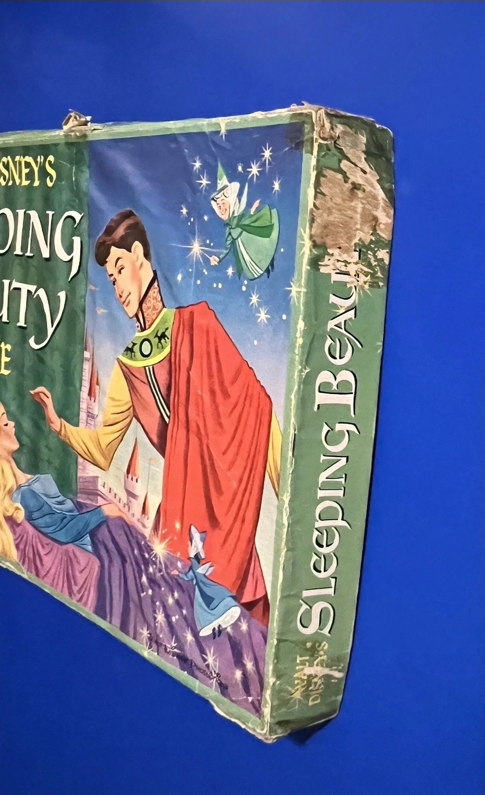 Walt Disney Sleeping Beauty Game 1958 Parker Brothers. Complete. Board excellent