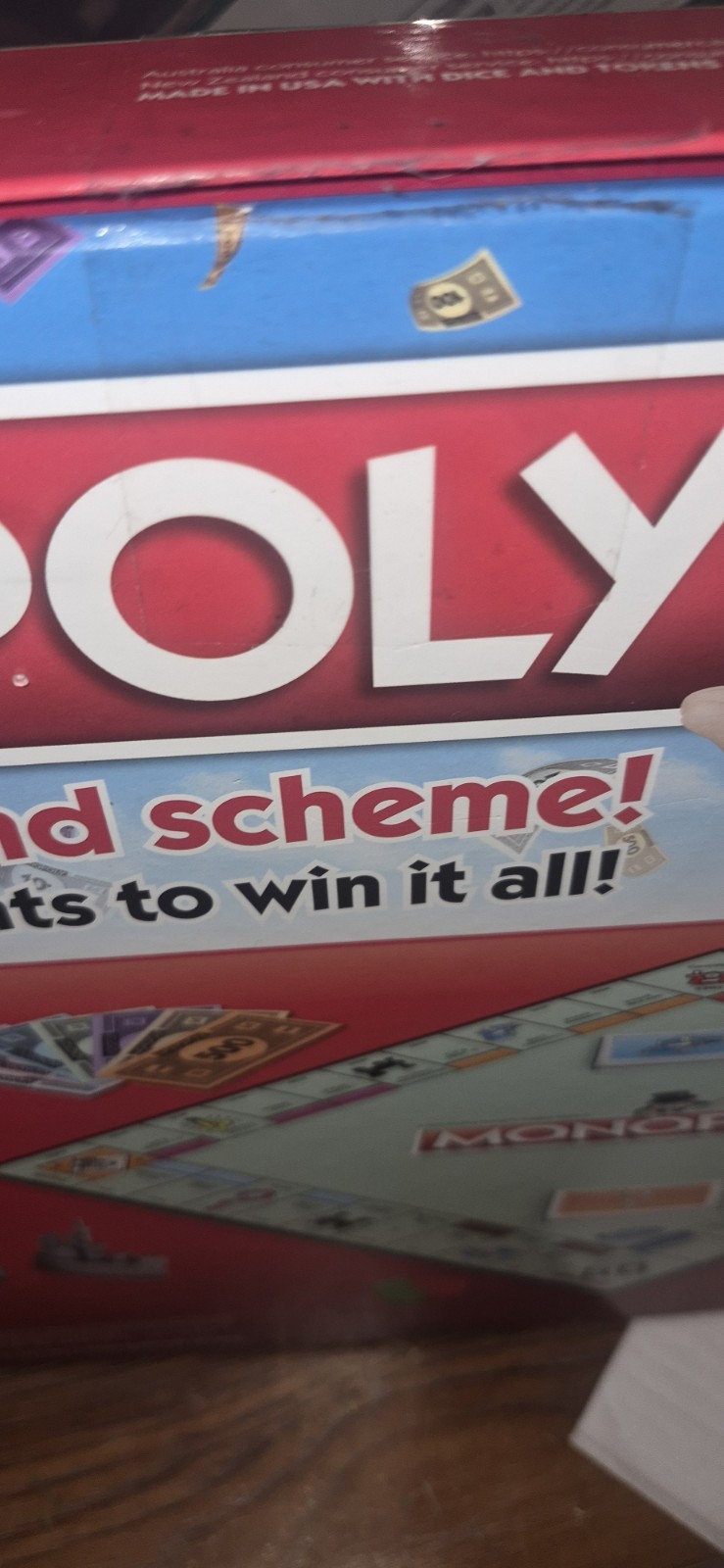 Monopoly Original Version Property Trading Board Game (Hasbro Gaming, 2021)