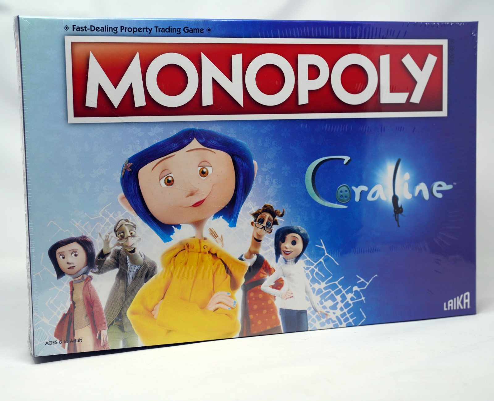 Monopoly Coraline Game Board SEALED – 2019 – RARE – Laika Brand New MN132-639USA