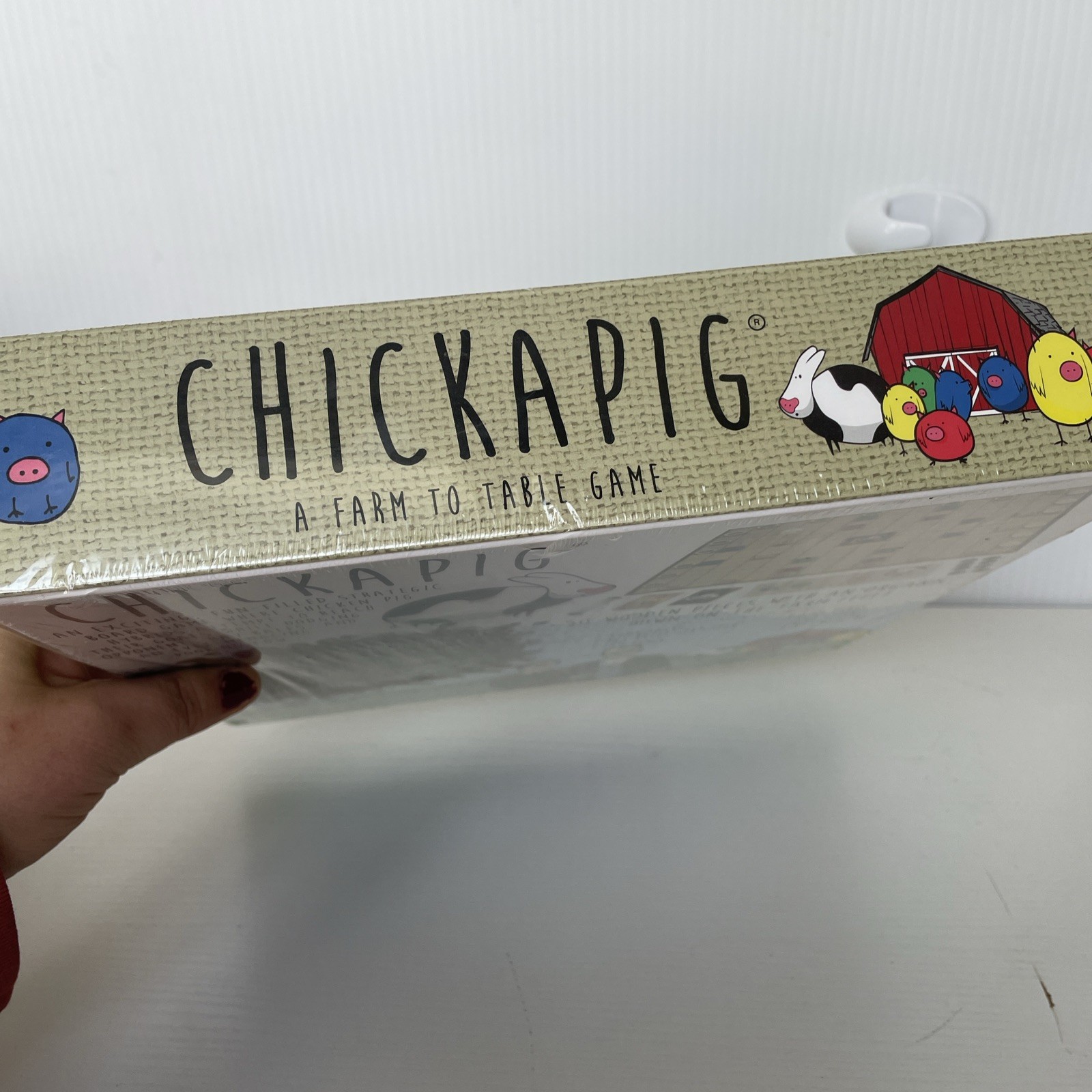Chickapig Strategic Board Game Family Friendly. A Farm To Table Game