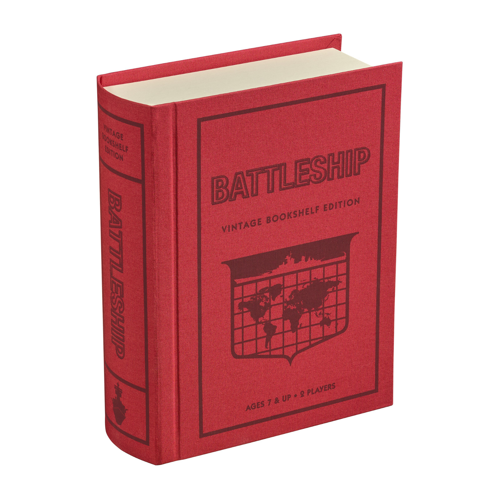 Battleship Vintage Bookshelf Edition by WS Game Company Deluxe Strategy Game New