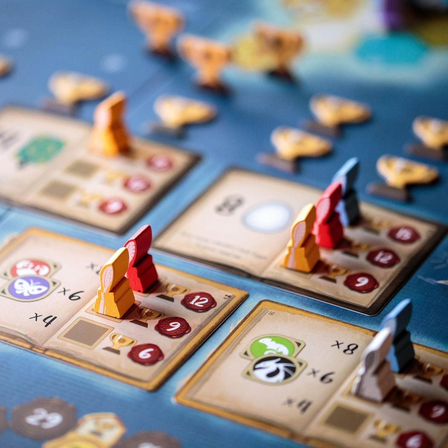 Wondrous Creatures Board Game – Worker-Placement & Tableau Building Strategy Gam
