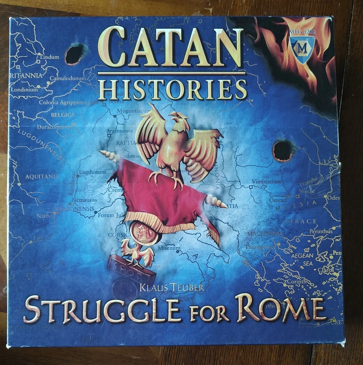Catan Histories: Struggle for Rome Board Game (Mayfair Games) – 100% Complete