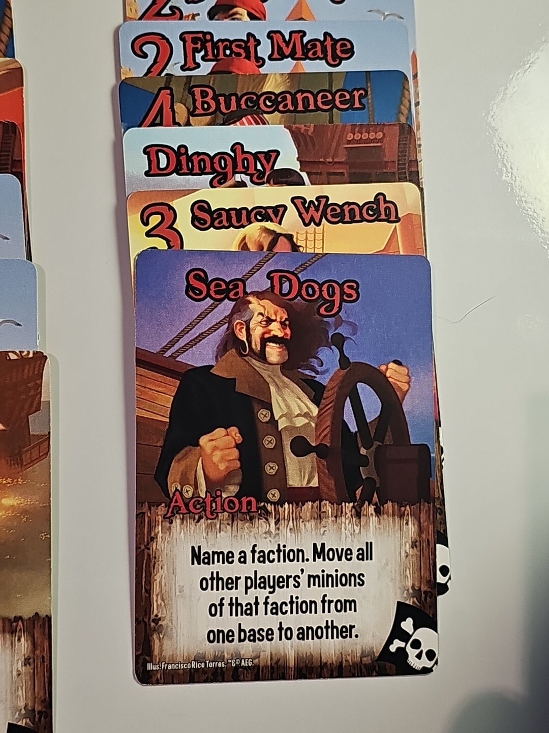 Smash Up PIRATES Faction Pack – Alderac Entertainment Group REPLACEMENT SET