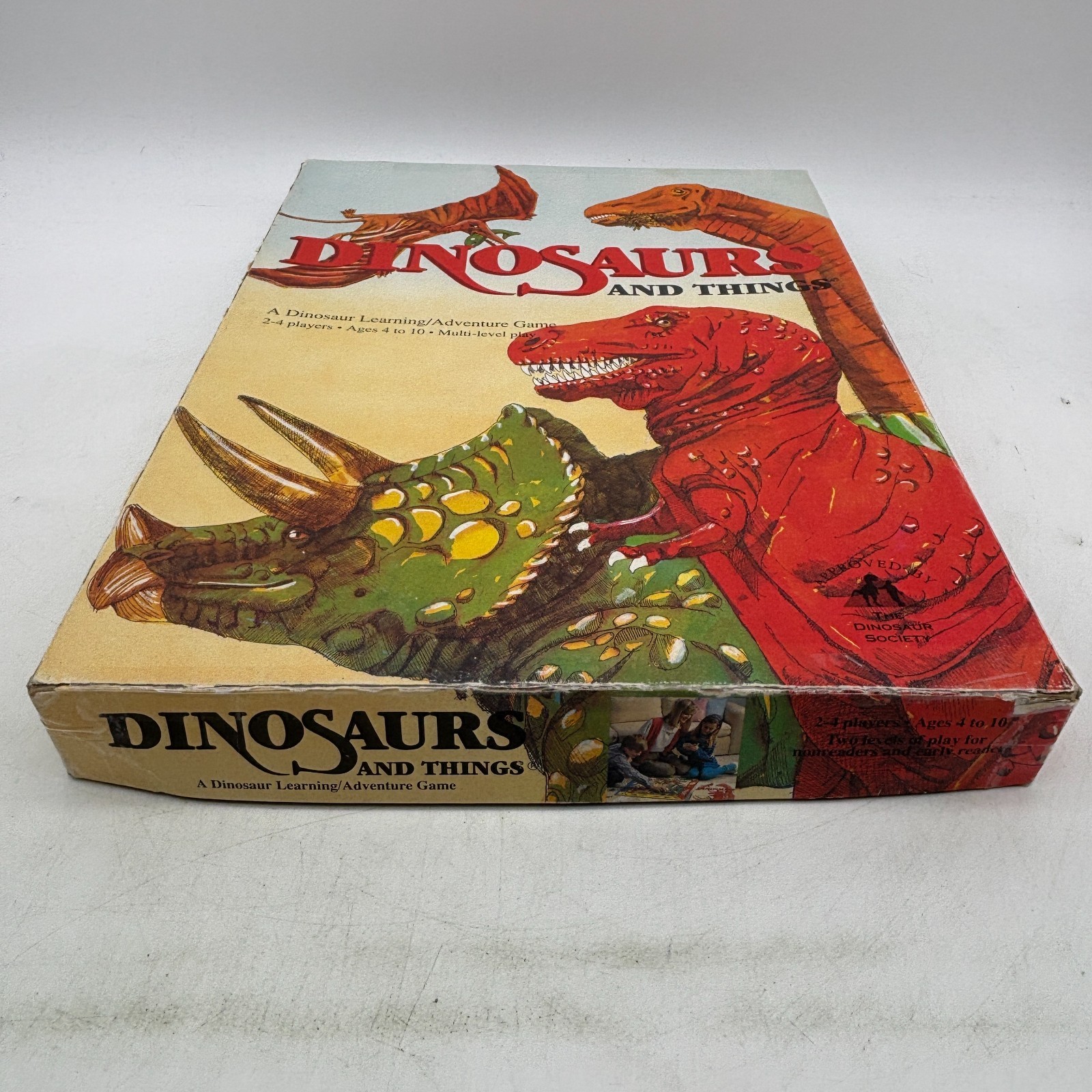 VINTAGE Dinosaurs and Things COMPLETE Aristoplay 1992 Learning Adventure Game