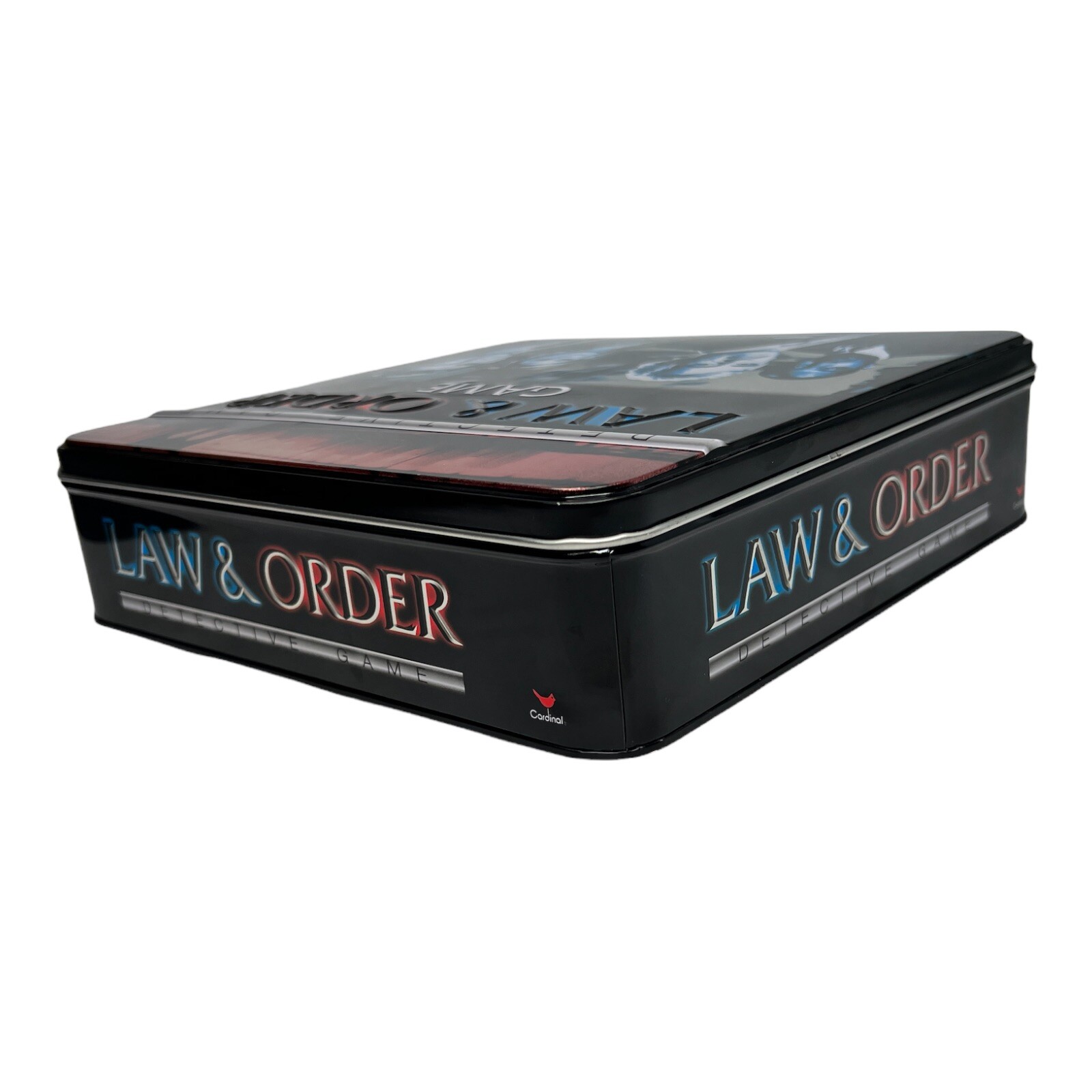 Law & Order Detective Game In Tin Box – EUC – COMPLETE – Cardinal