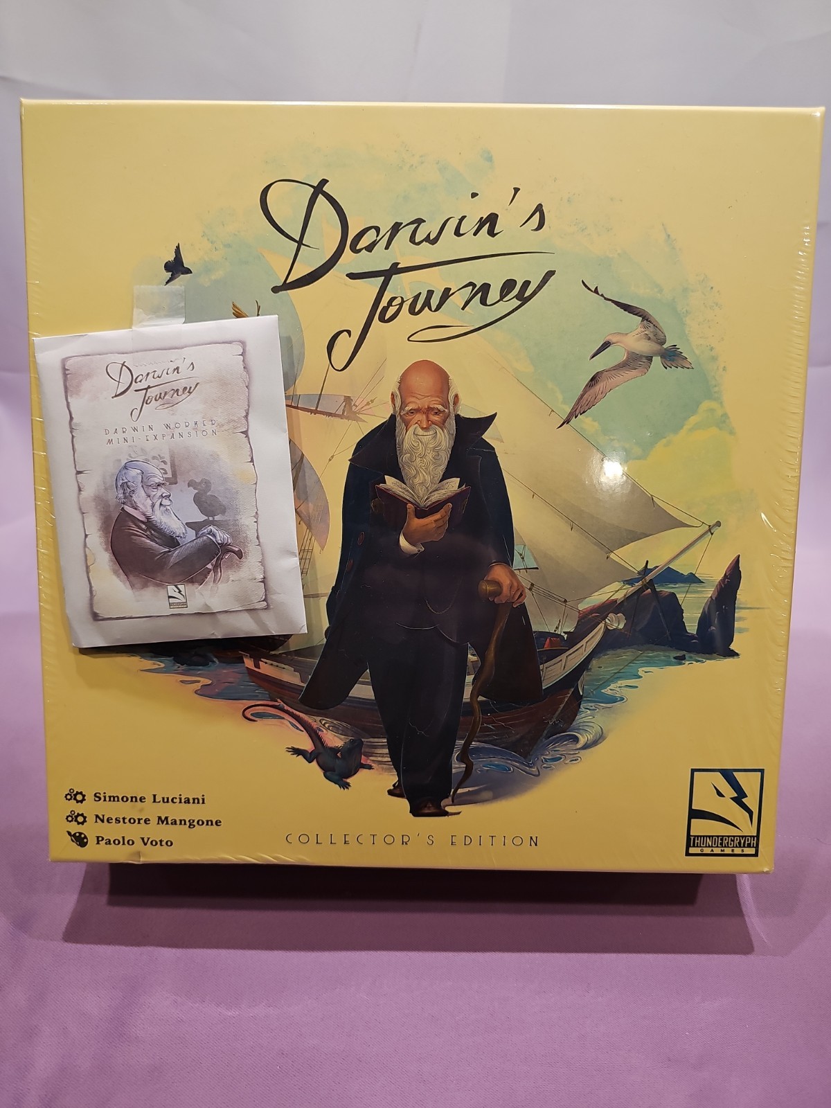 Thundergryph Darwin’s Journey Collector’s Edition W Darwin Workers Mini Expansio