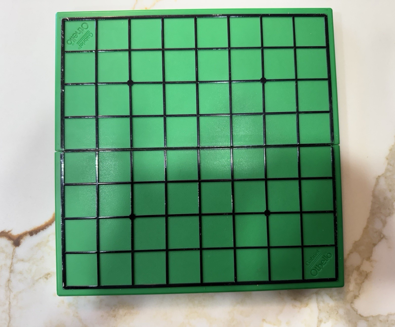 Vintage 1977 Gabriel Pocket Othello Travel Game 100% Complete + 2 Spare Pieces